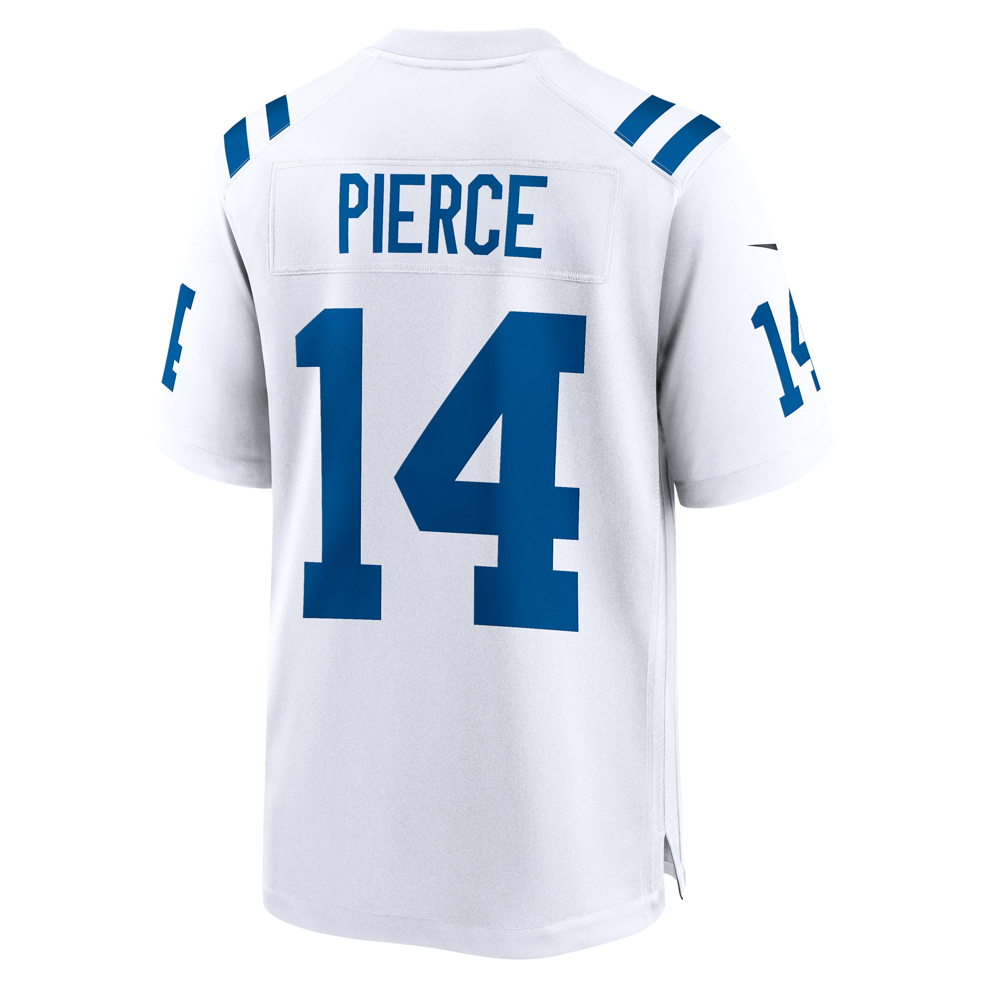 Men's Indianapolis Colts Jerseys White Alec Pierce Away Game Player Style