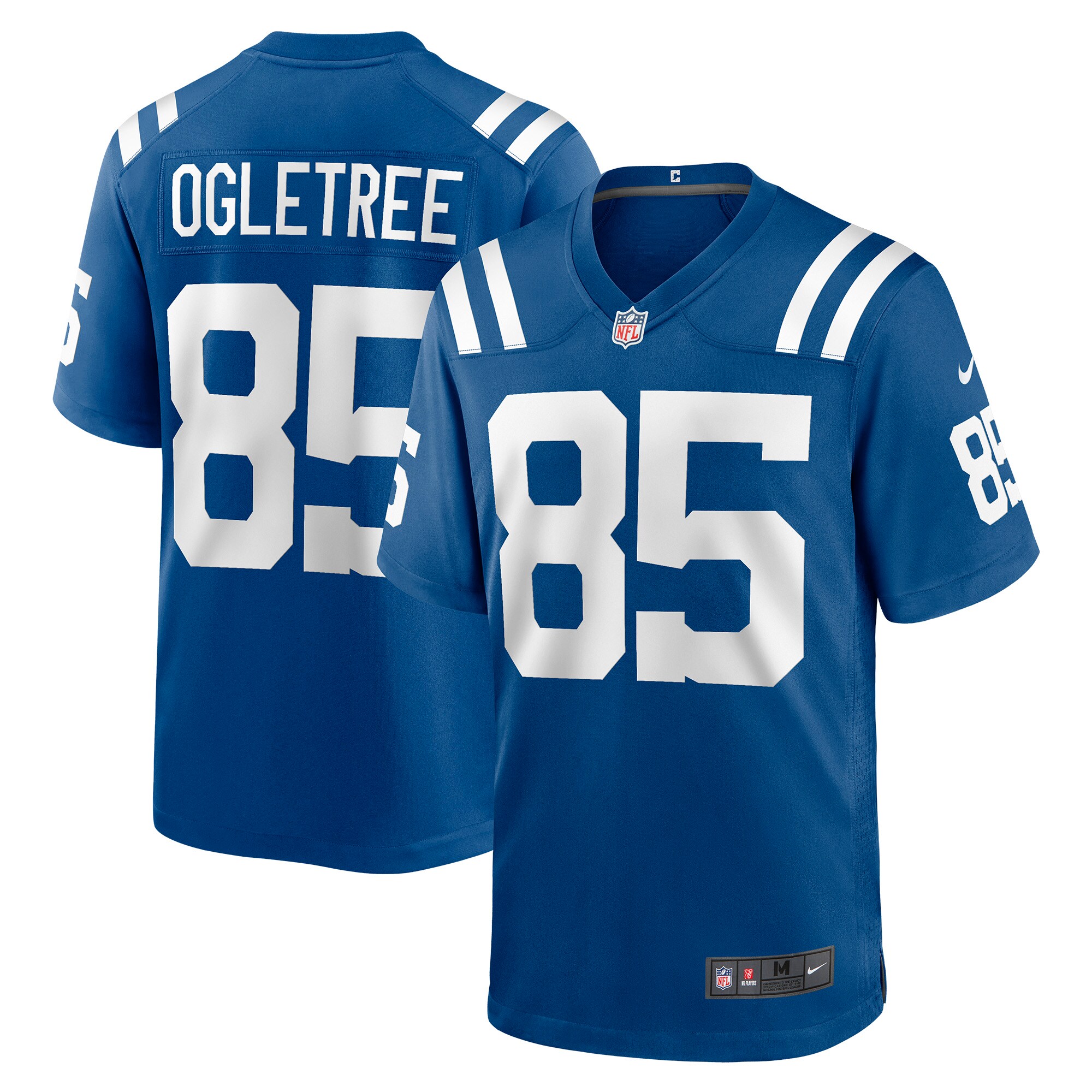 Men's Indianapolis Colts Jerseys Royal Andrew Ogletree Game Player Style
