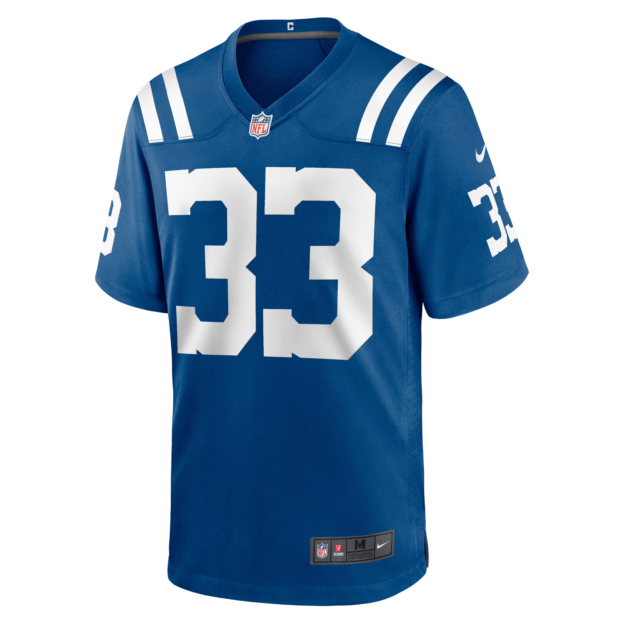 Men's Indianapolis Colts Jerseys Royal Armani Watts Player Game Style