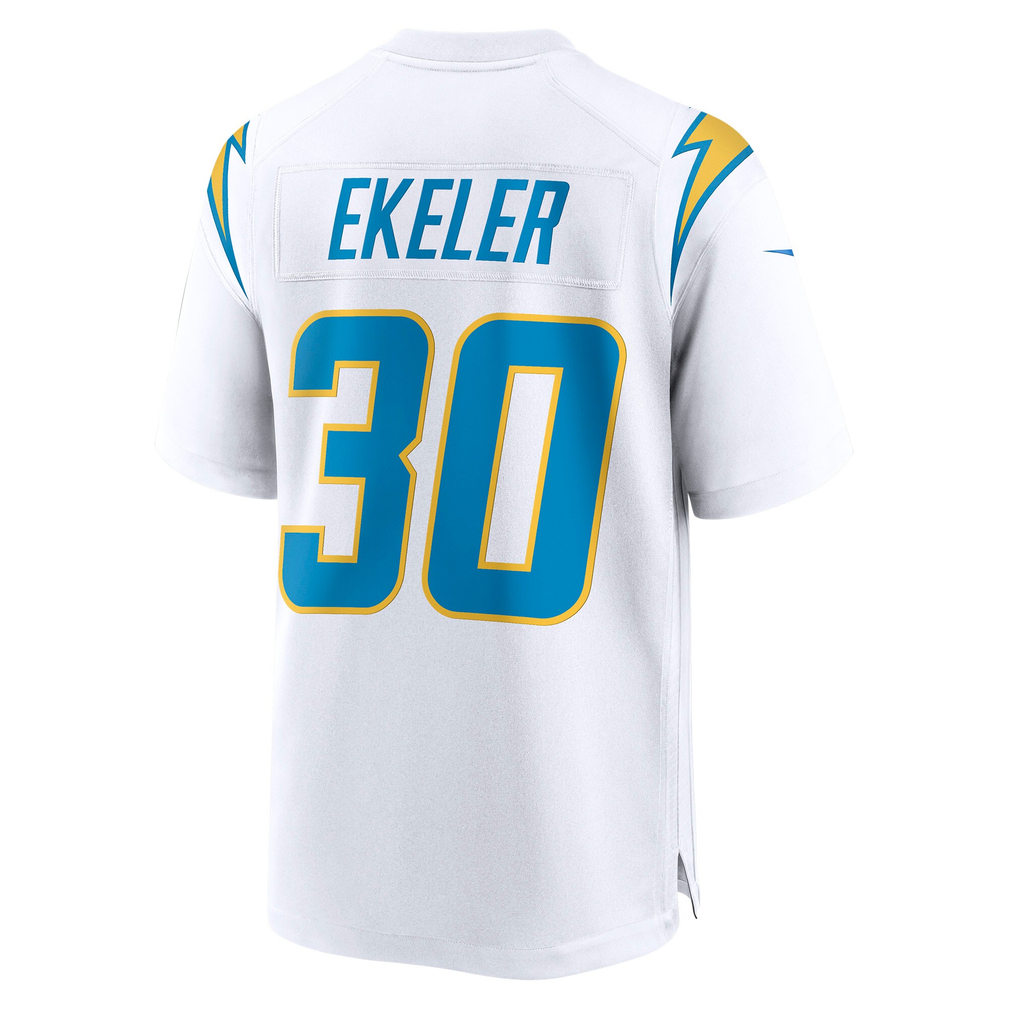 Men's Los Angeles Chargers Jerseys White Austin Ekeler Game Style