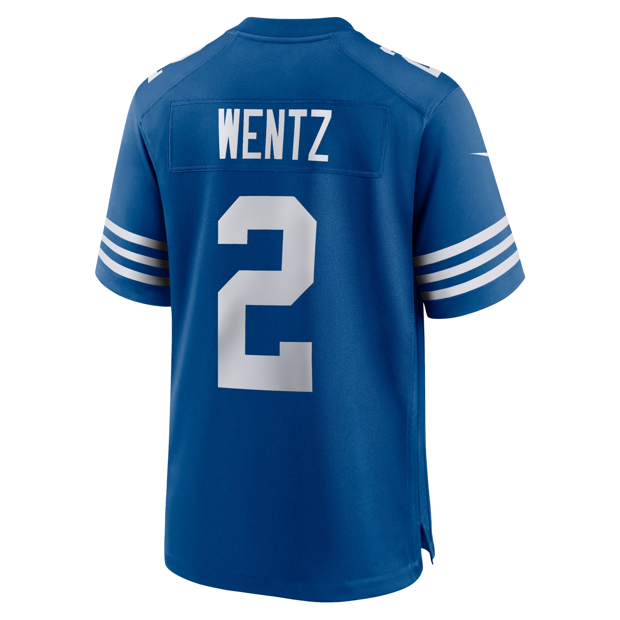 Men's Indianapolis Colts Jerseys Royal Carson Wentz Alternate Game Style