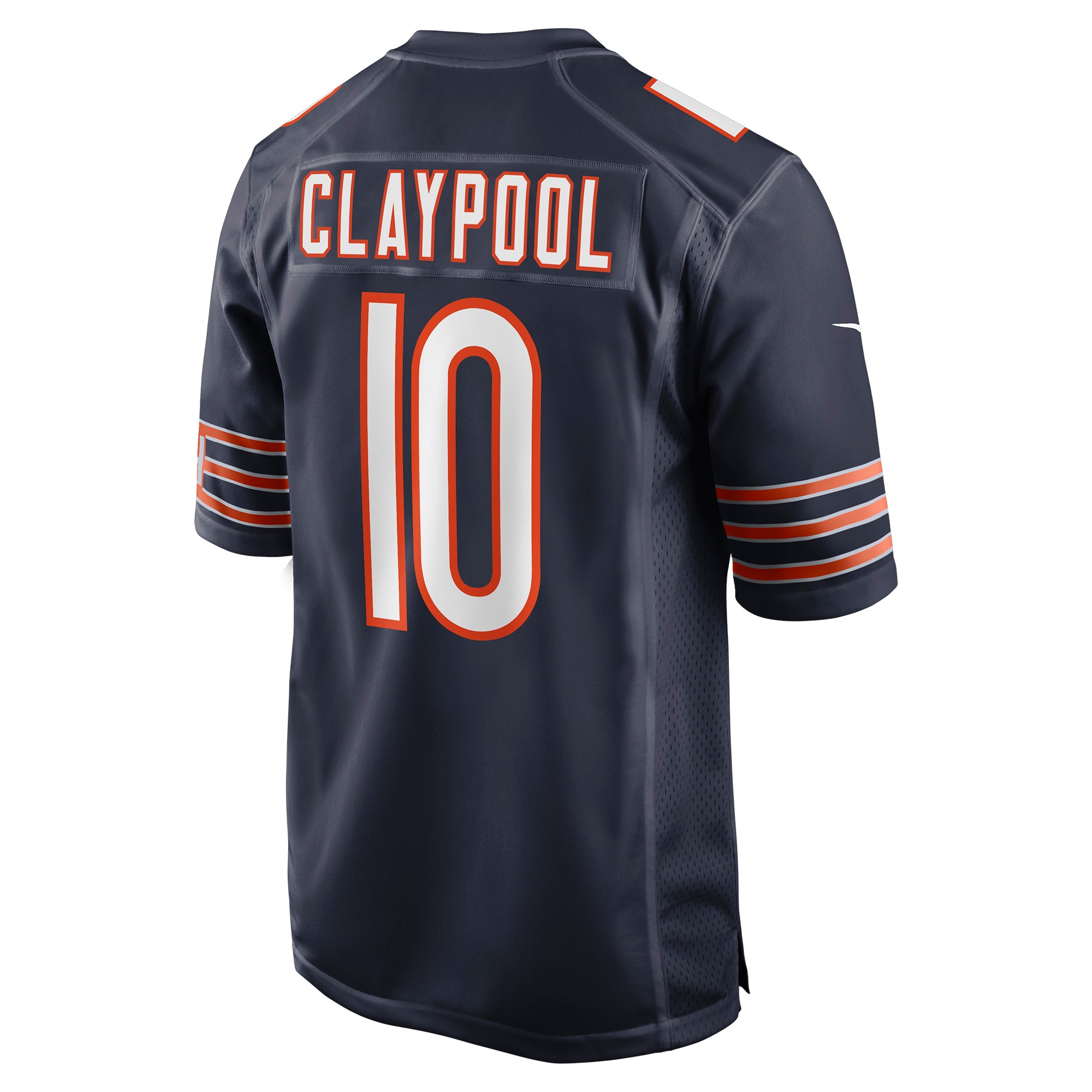 Men's Chicago Bears Jerseys Navy Chase Claypool Game Player Style