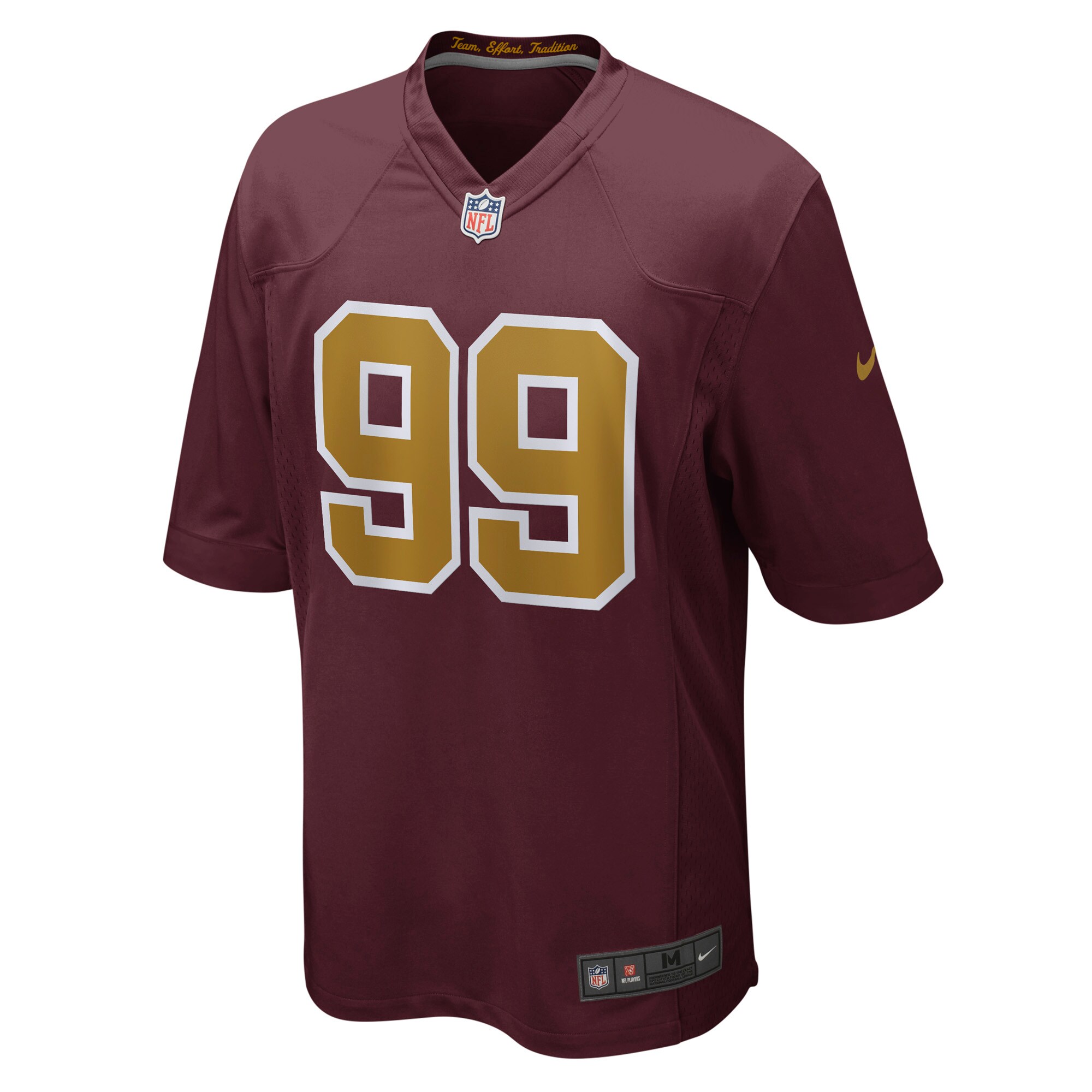 Men's Washington Commanders Jerseys Burgundy Chase Young Alternate Game Style