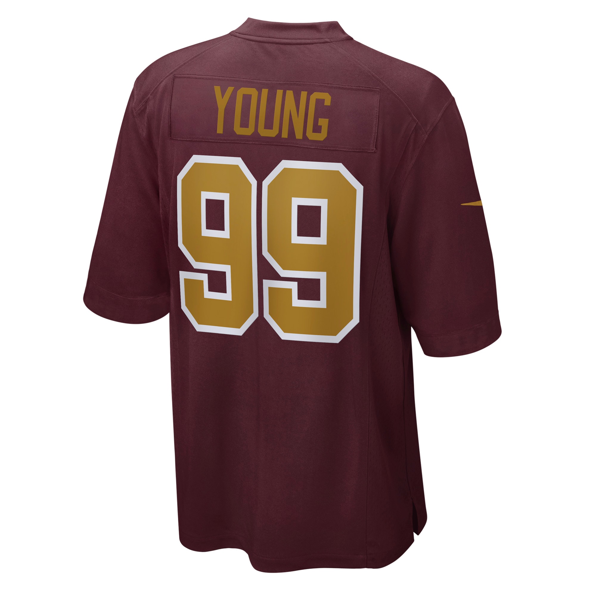 Men's Washington Commanders Jerseys Burgundy Chase Young Alternate Game Style