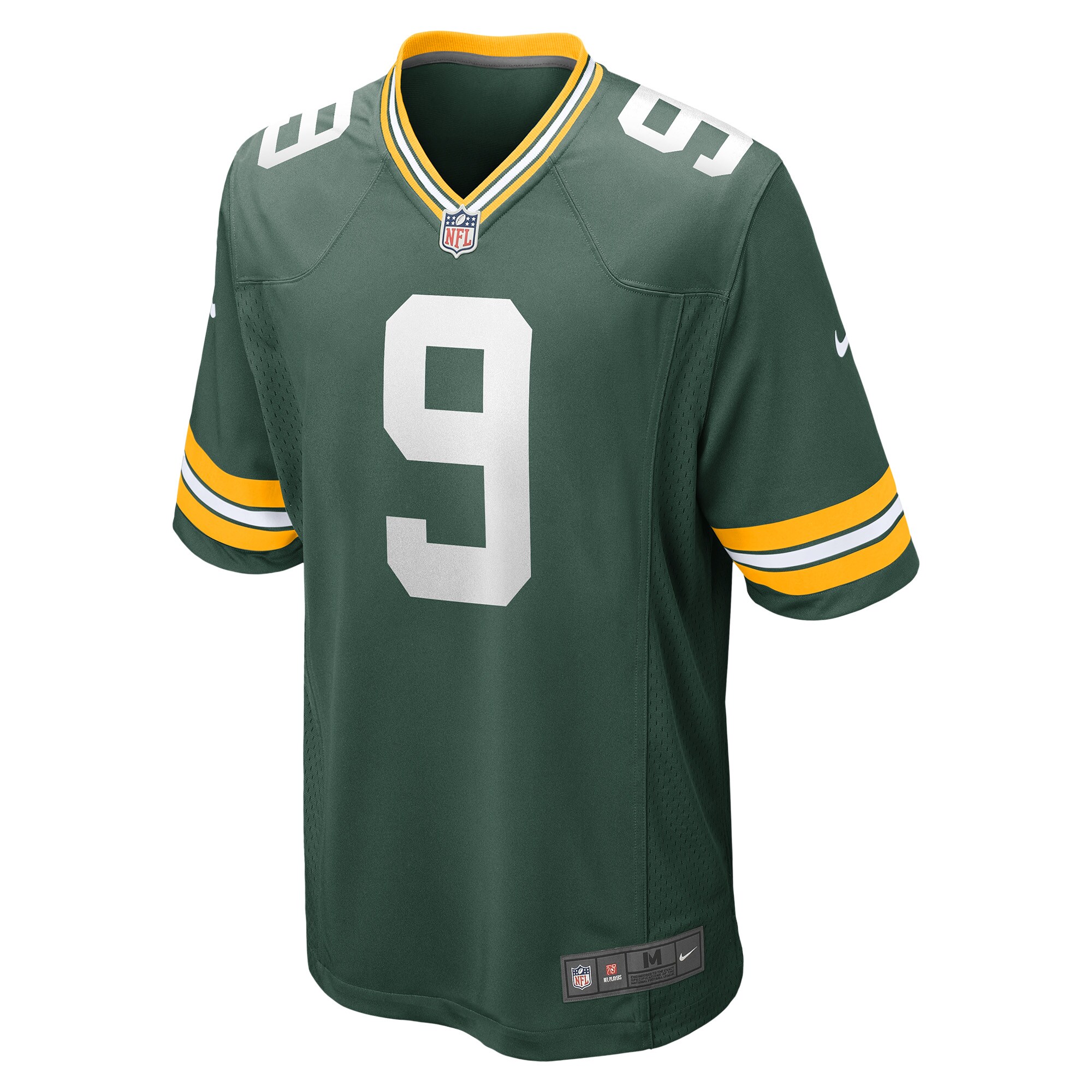 Men's Green Bay Packers Jerseys Green Christian Watson Game Player Style