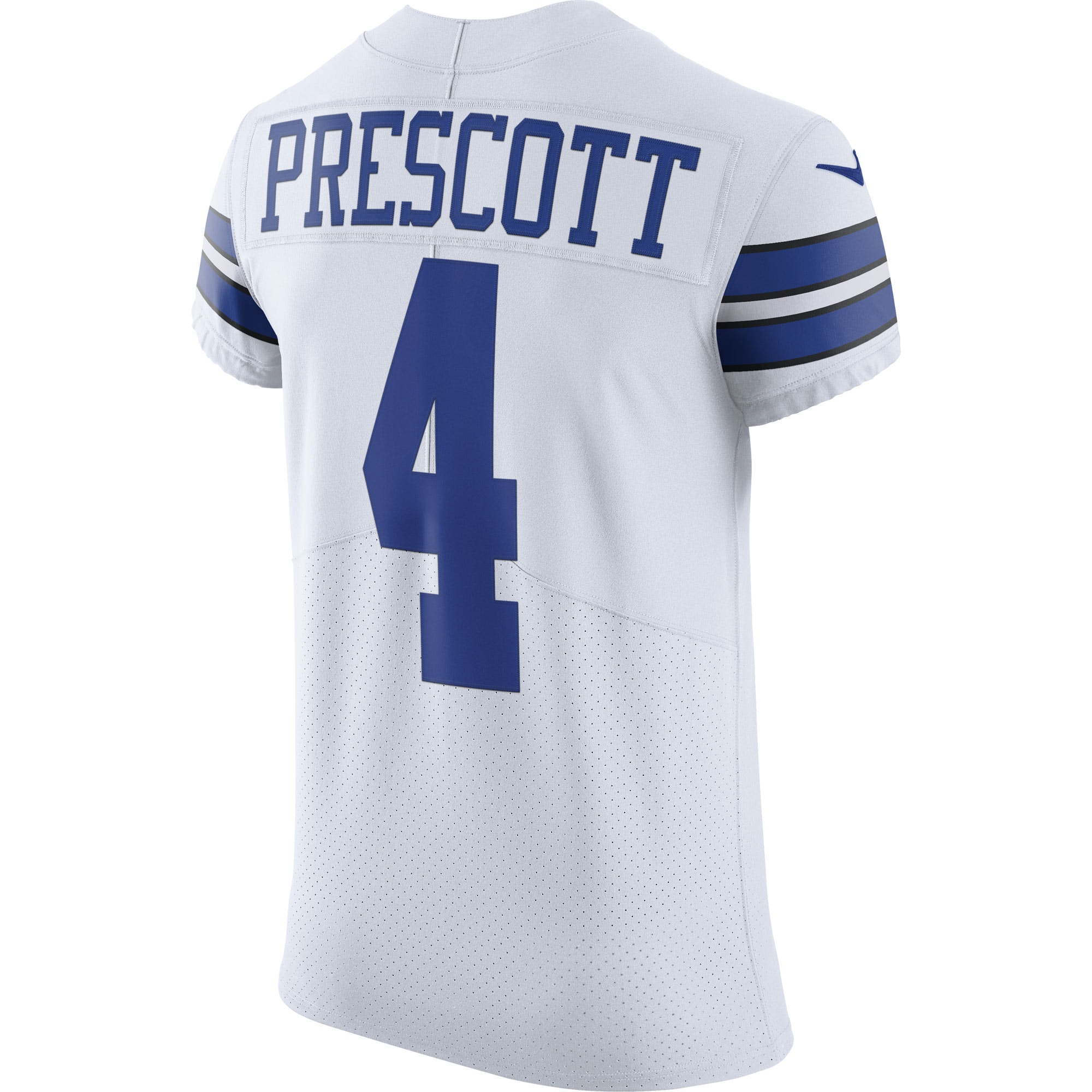 Men's Dallas Cowboys Jerseys White Dak Prescott Vapor Elite Player Style