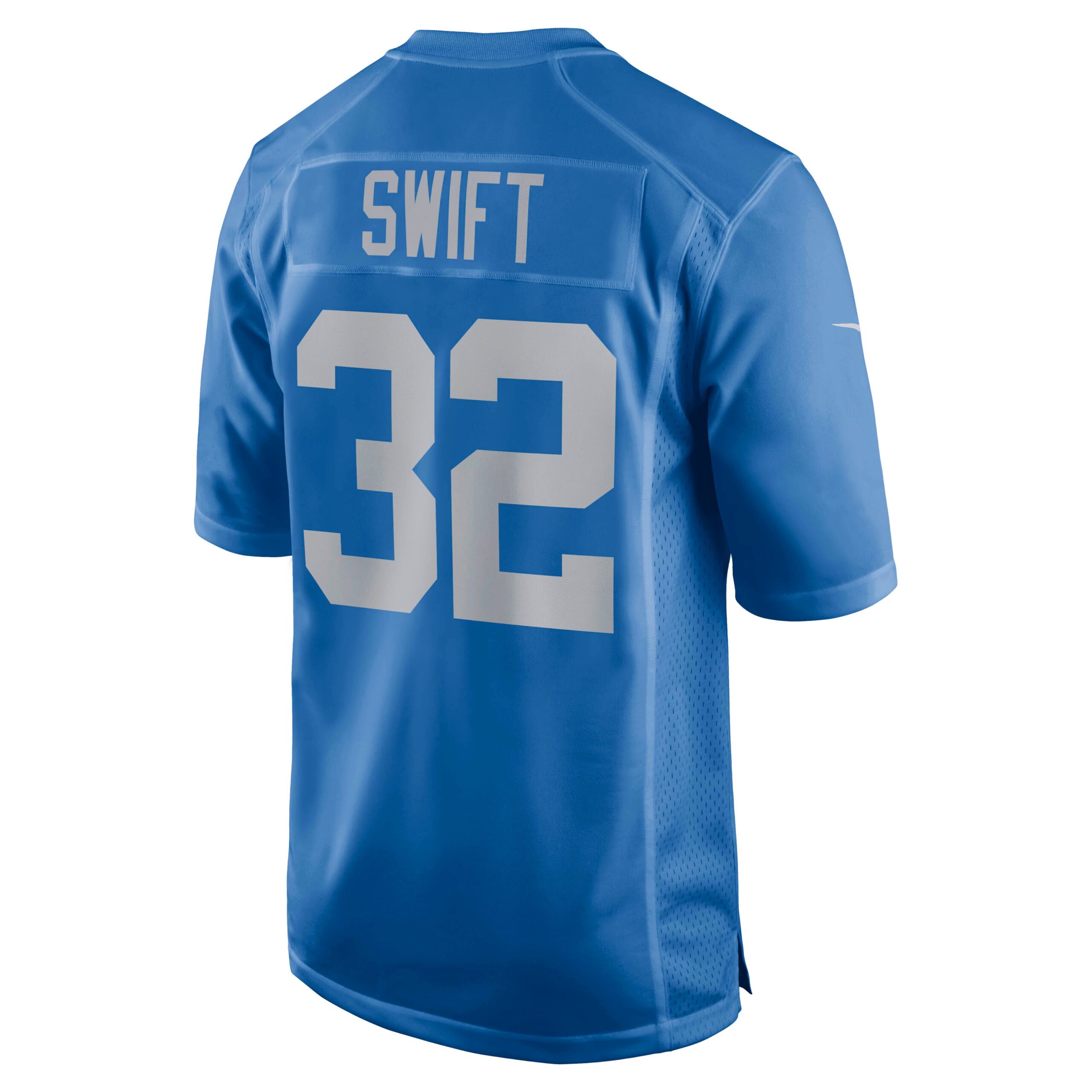 Men's Detroit Lions Jerseys Blue D'Andre Swift Game Player Style