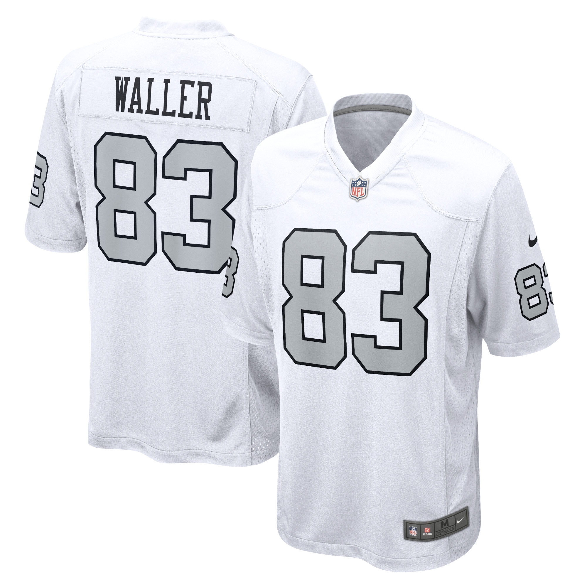 Men's Las Vegas Raiders Jerseys White Darren Waller Alternate Game Style