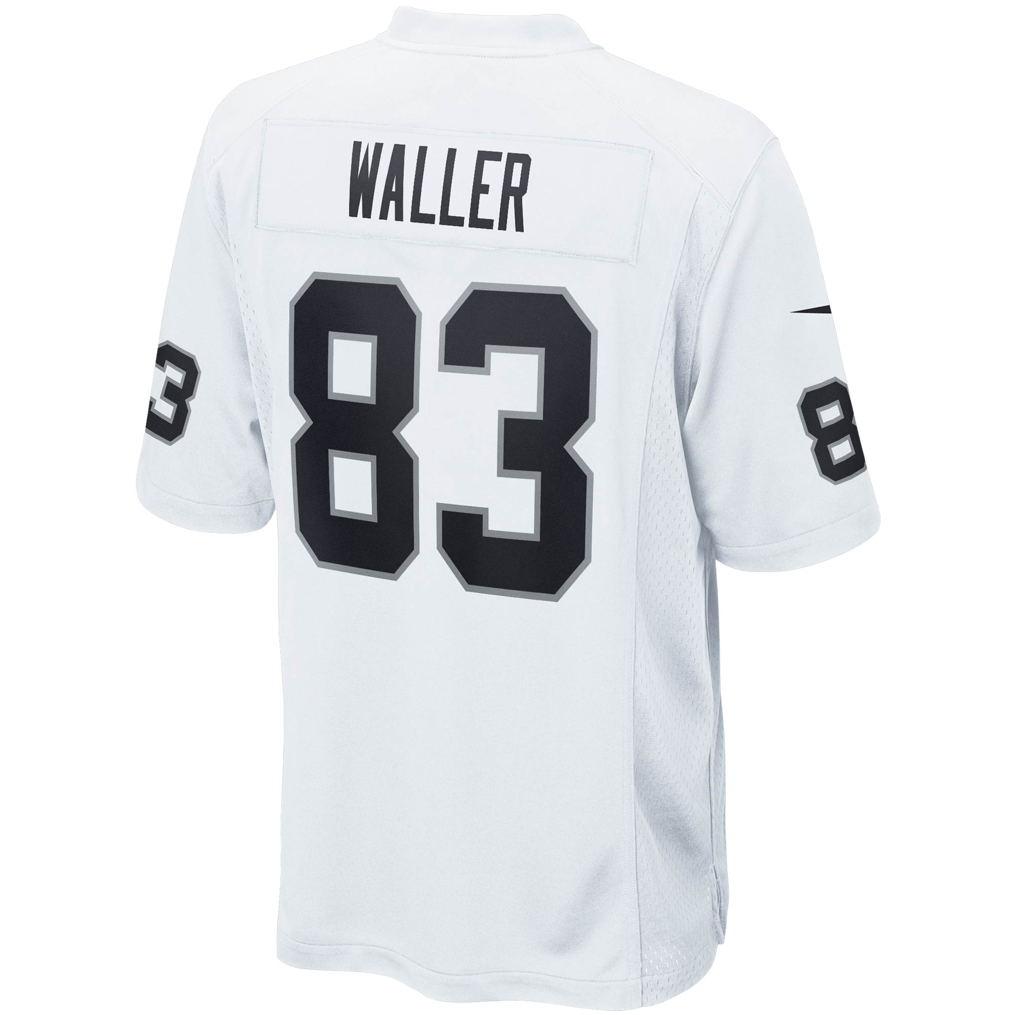 Men's Las Vegas Raiders Jerseys White Darren Waller Game Style