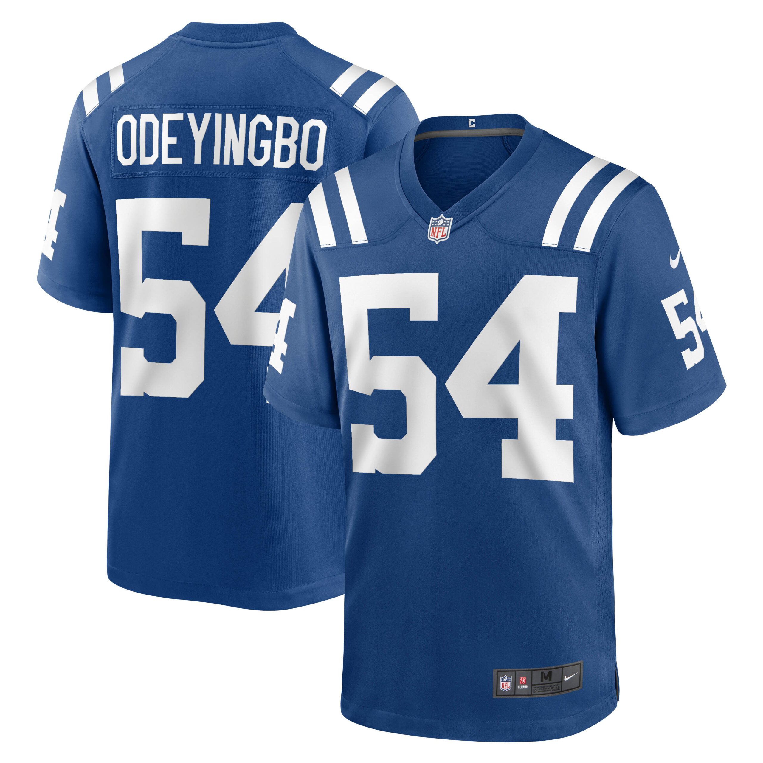 Men's Indianapolis Colts Jerseys Royal Dayo Odeyingbo Game Style