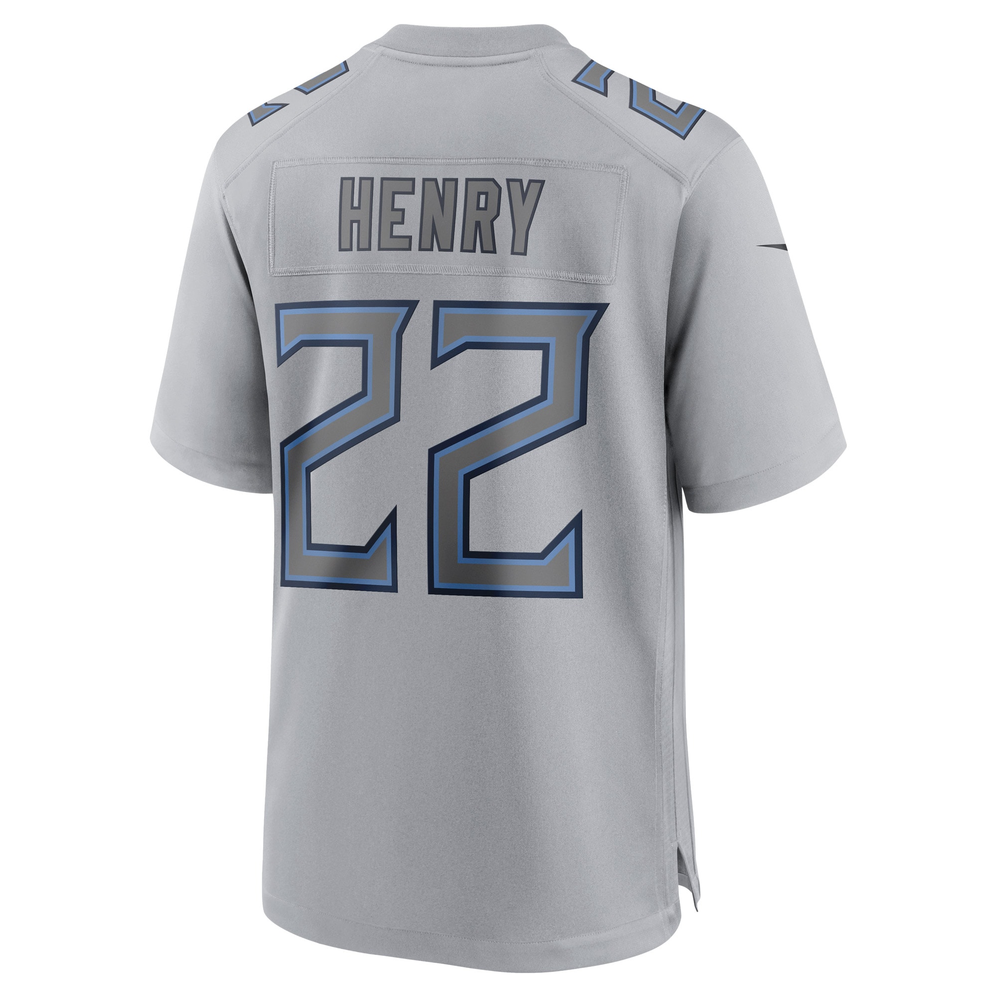 Men's Tennessee Titans Jerseys Gray Derrick Henry Atmosphere Fashion Game Style