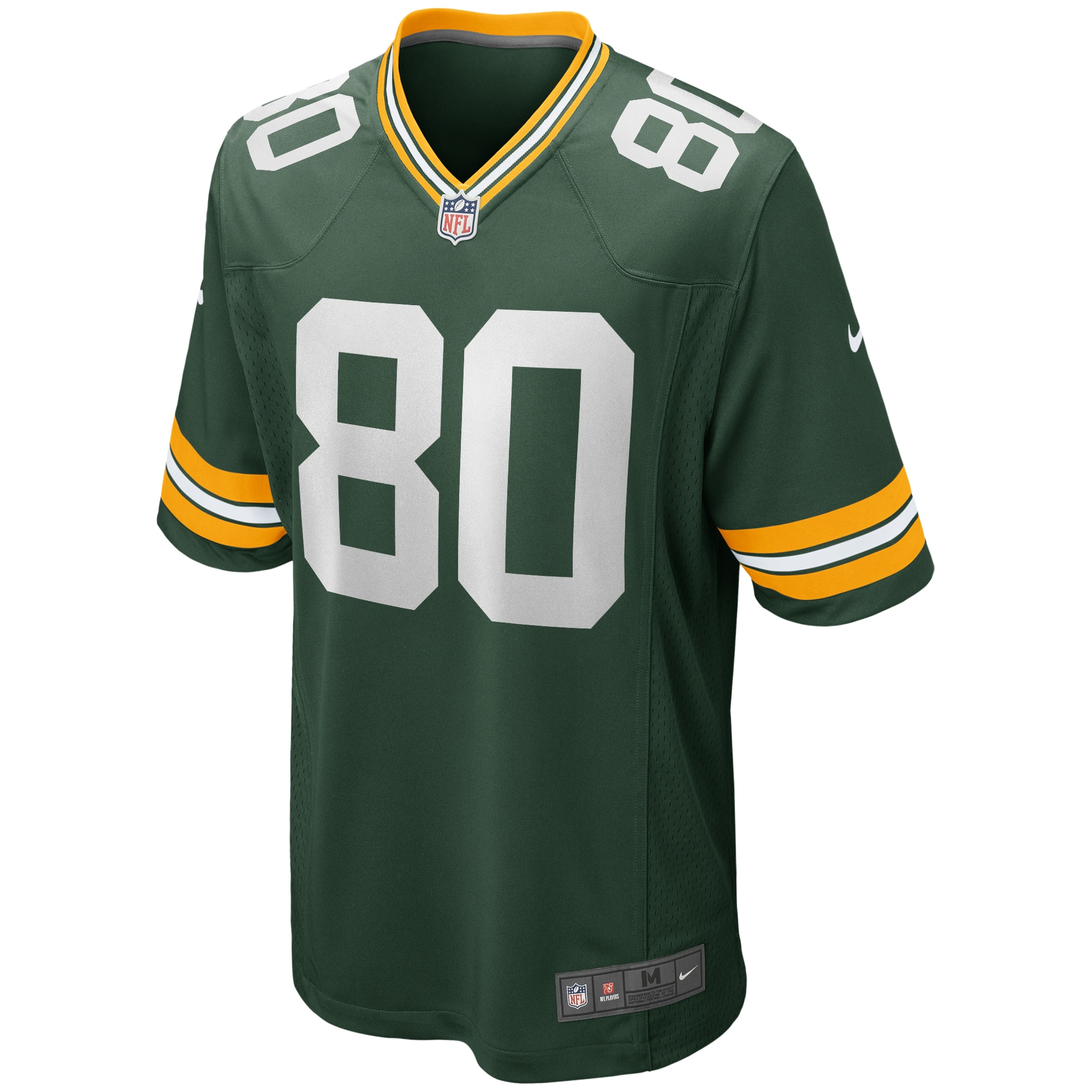 Men's Green Bay Packers Jerseys Green Donald Driver Game Retired Player Style