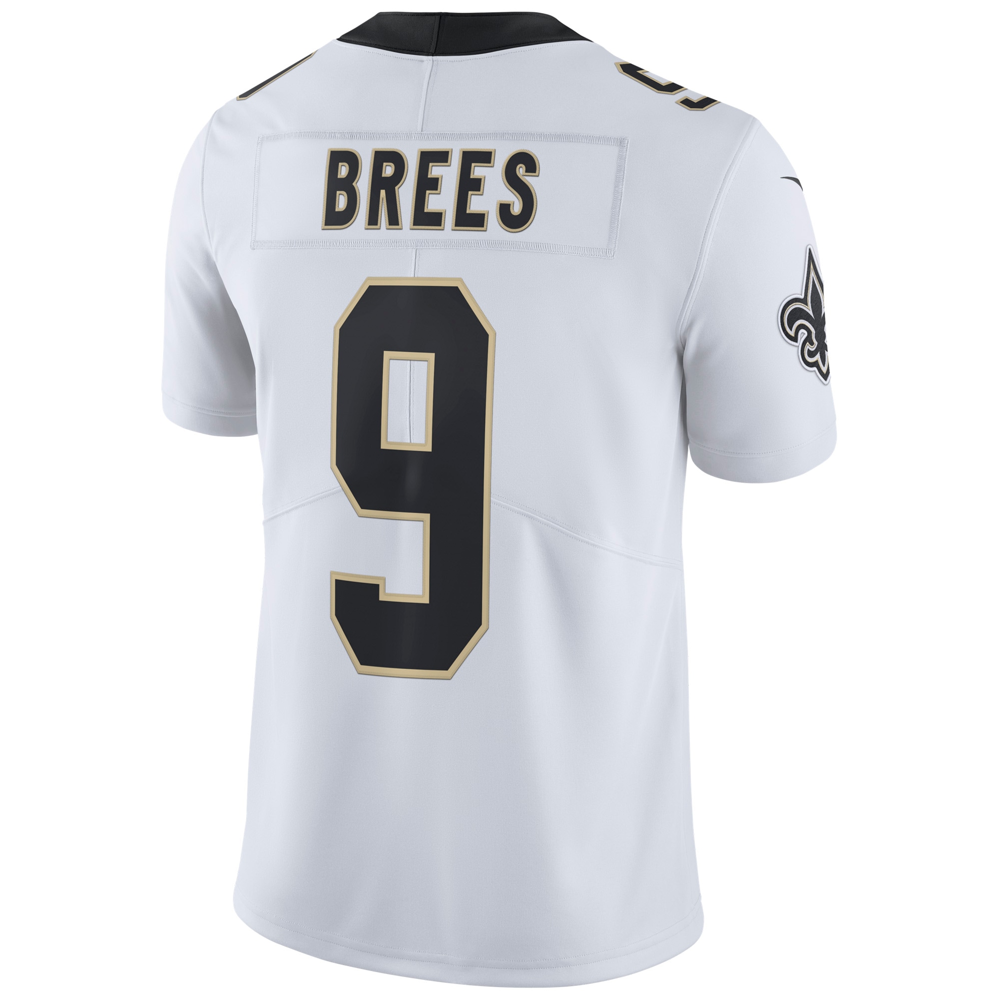 Men's New Orleans Saints Jerseys White Drew Brees Vapor Untouchable Limited Player Style