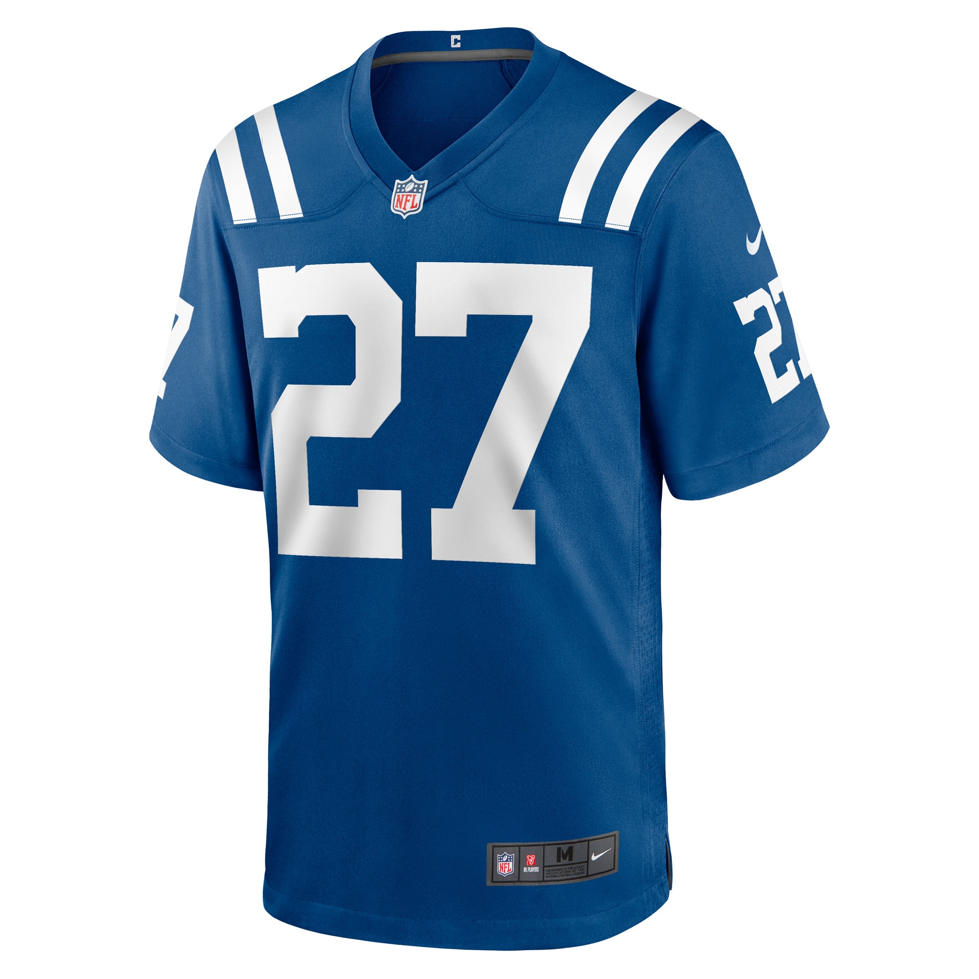 Men's Indianapolis Colts Jerseys Royal D'Vonte Price Game Player Style
