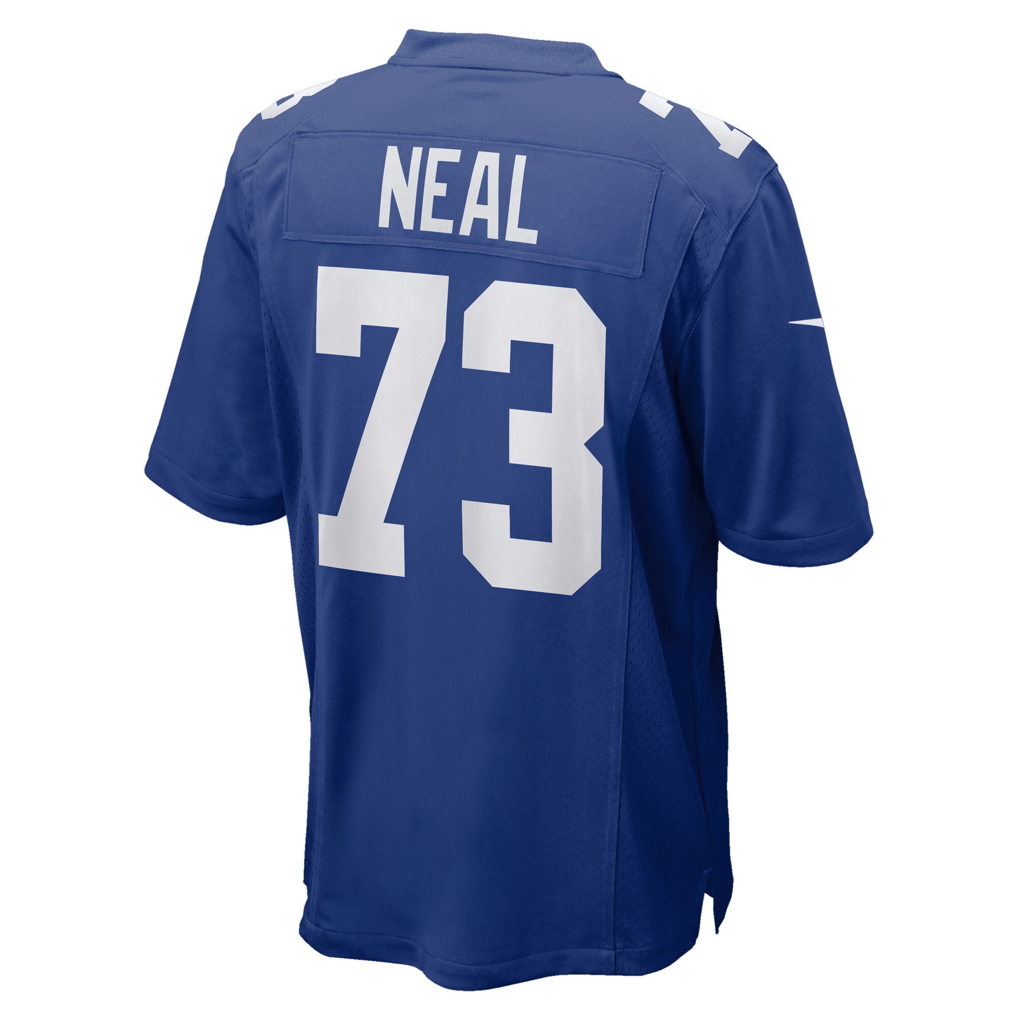 Men's New York Giants Jerseys Royal Evan Neal 2022 NFL Draft First Round Pick Player Game Style