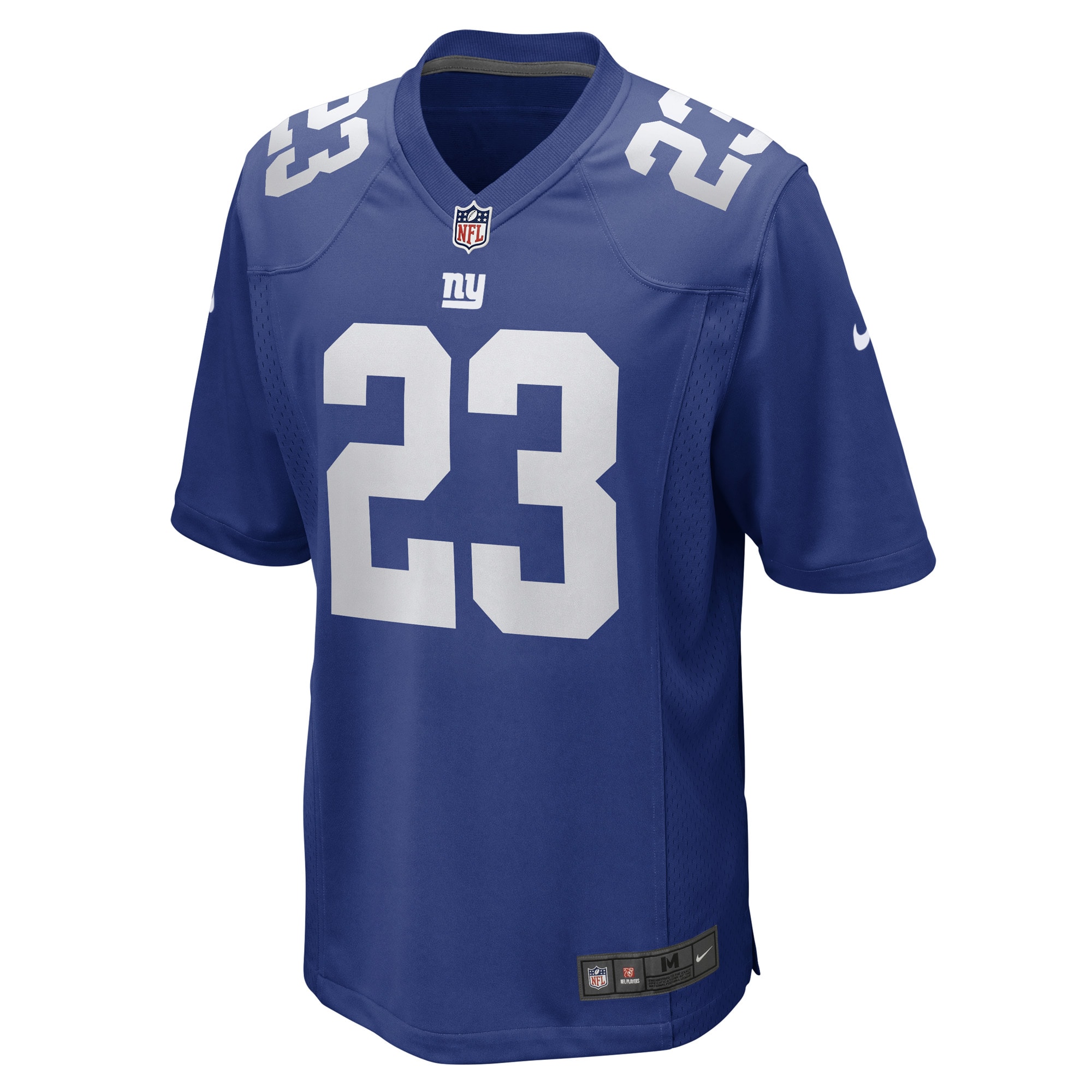 Men's New York Giants Jerseys Royal Gary Brightwell Team Game Player Style
