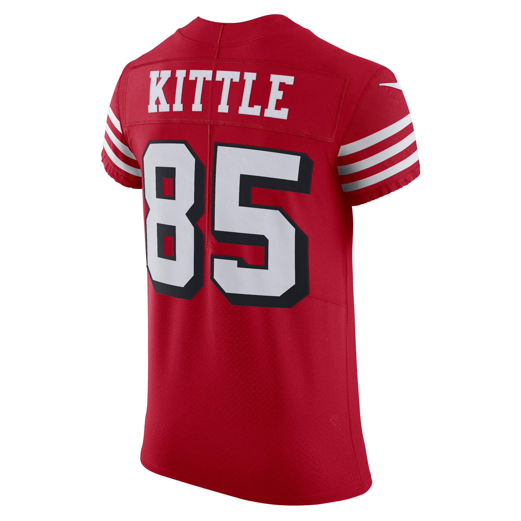 Men's San Francisco 49ers Jerseys Scarlet George Kittle Alternate Vapor Elite Style