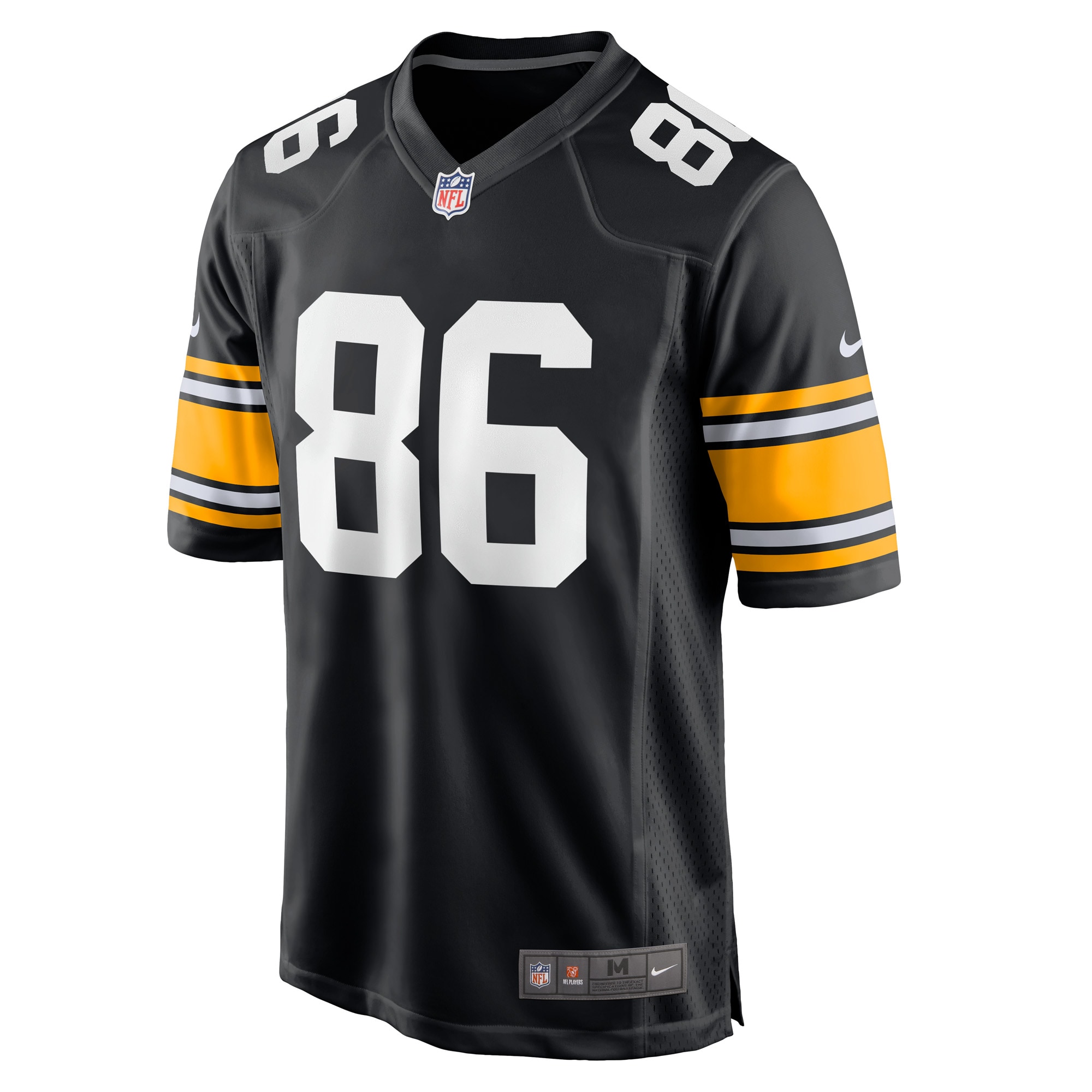 Men's Pittsburgh Steelers Jerseys Black Hines Ward Retired Player Style