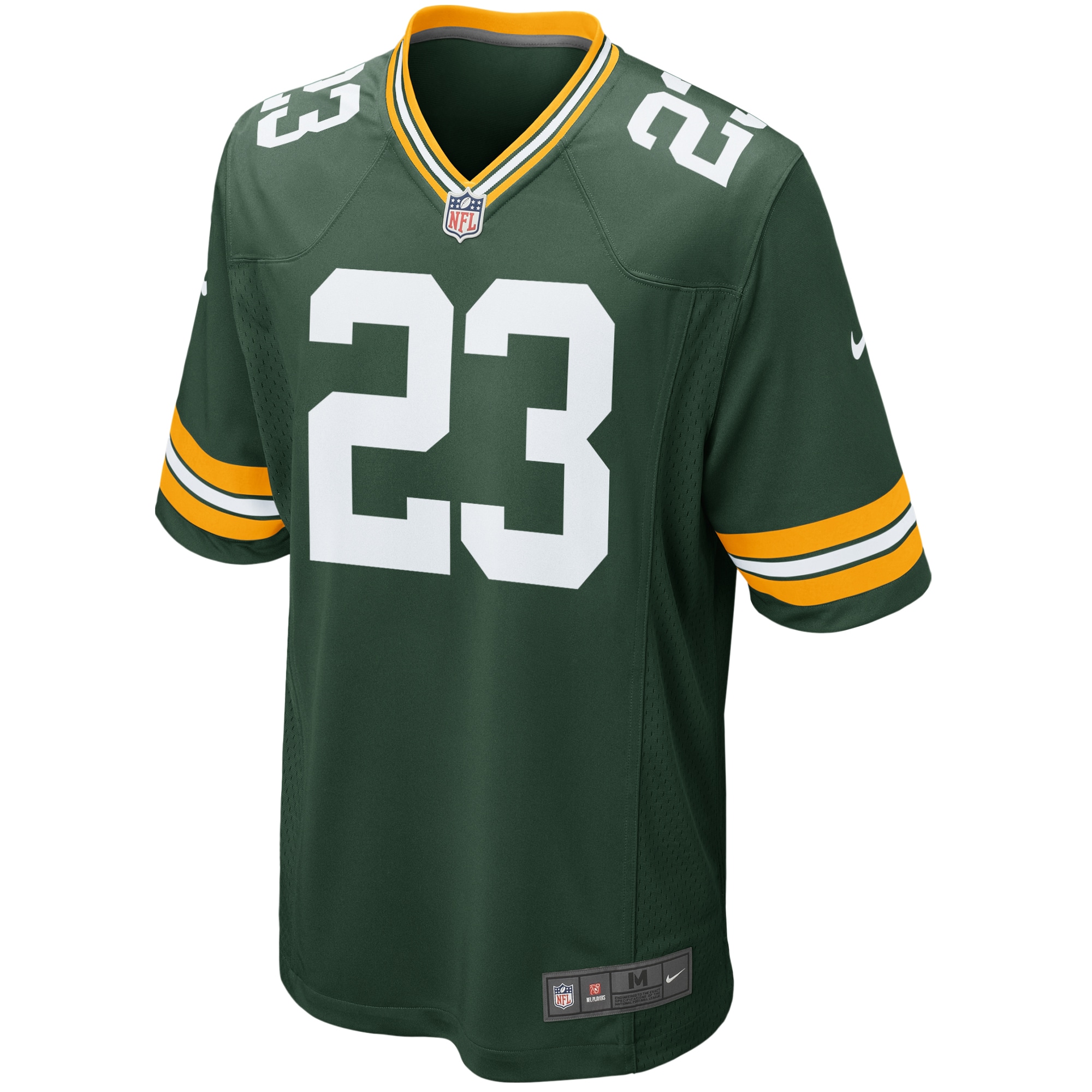 Men's Green Bay Packers Jerseys Green Jaire Alexander Game Player Style