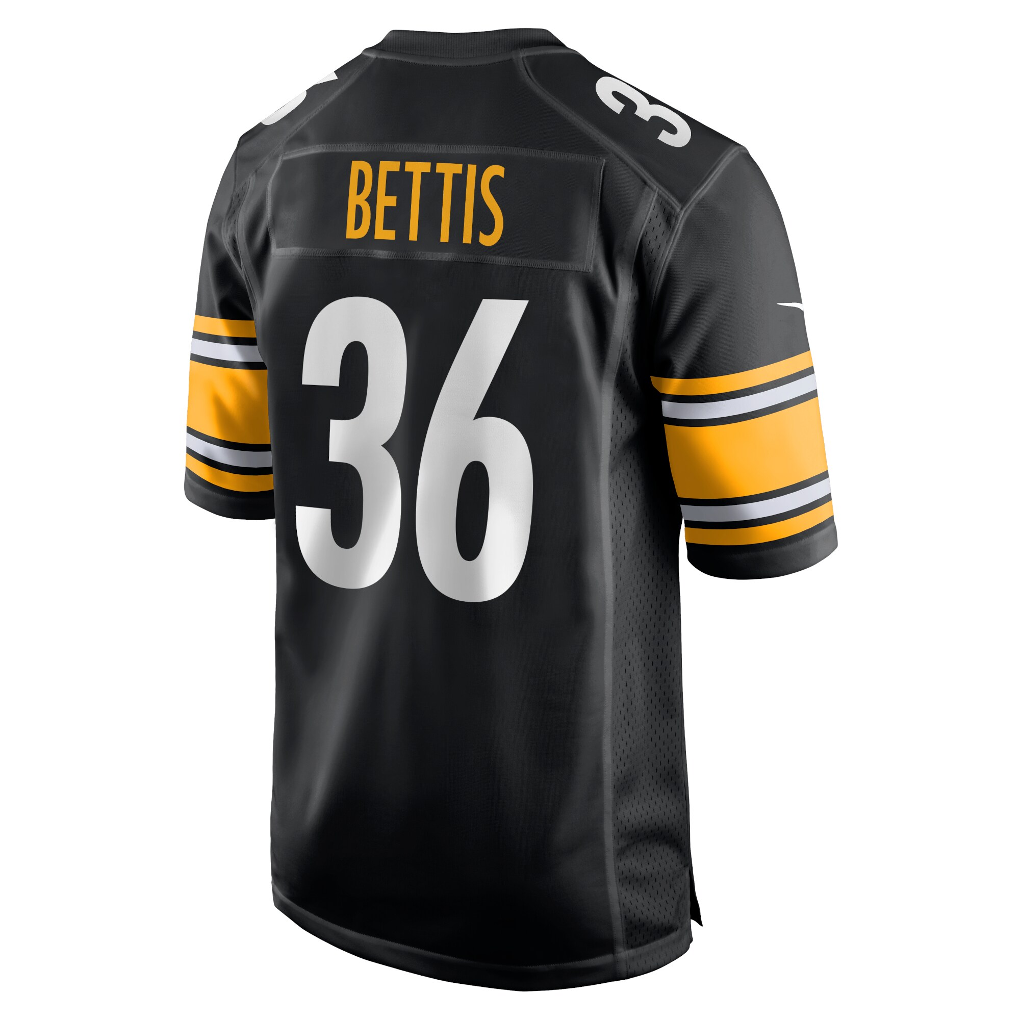 Men's Pittsburgh Steelers Jerseys Black Jerome Bettis Retired Player Game Style