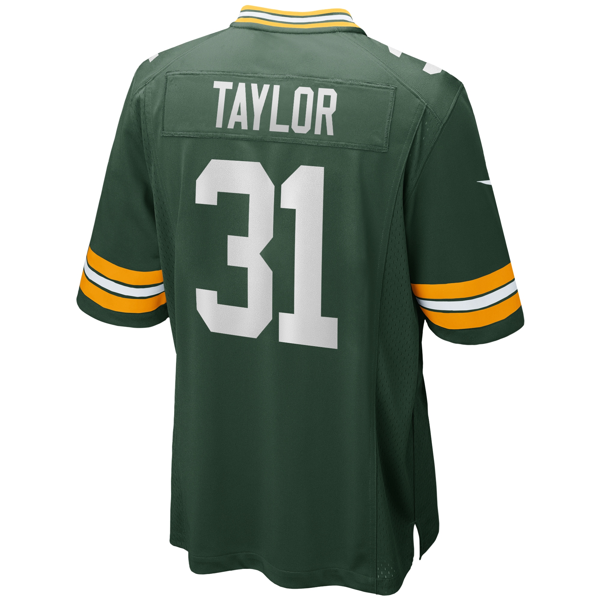 Men's Green Bay Packers Jerseys Green Jim Taylor Game Retired Player Style