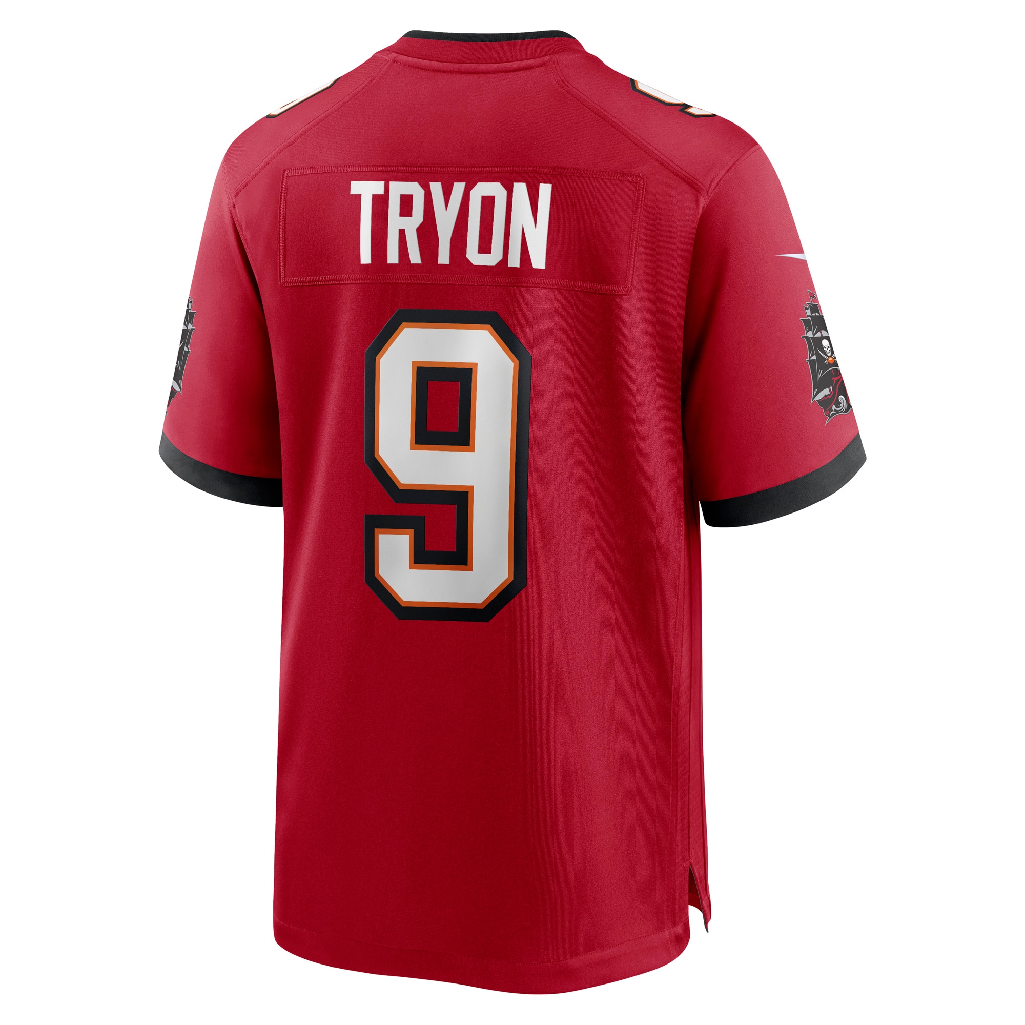 Men's Tampa Bay Buccaneers Jerseys Red Joe Tryon 2021 NFL Draft First Round Pick No. 32 Game Style