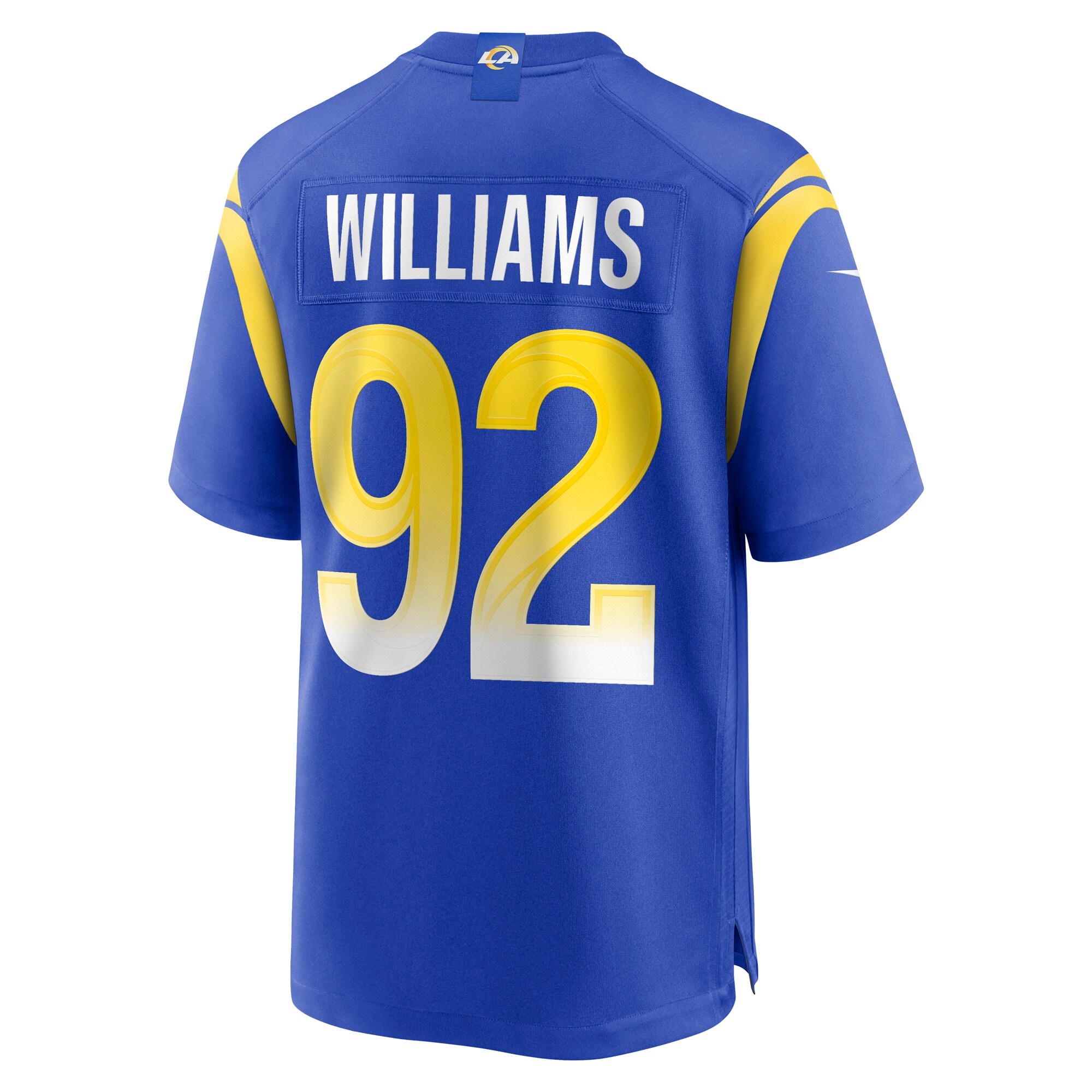 Men's Los Angeles Rams Jerseys Royal Jonah Williams Game Player Style