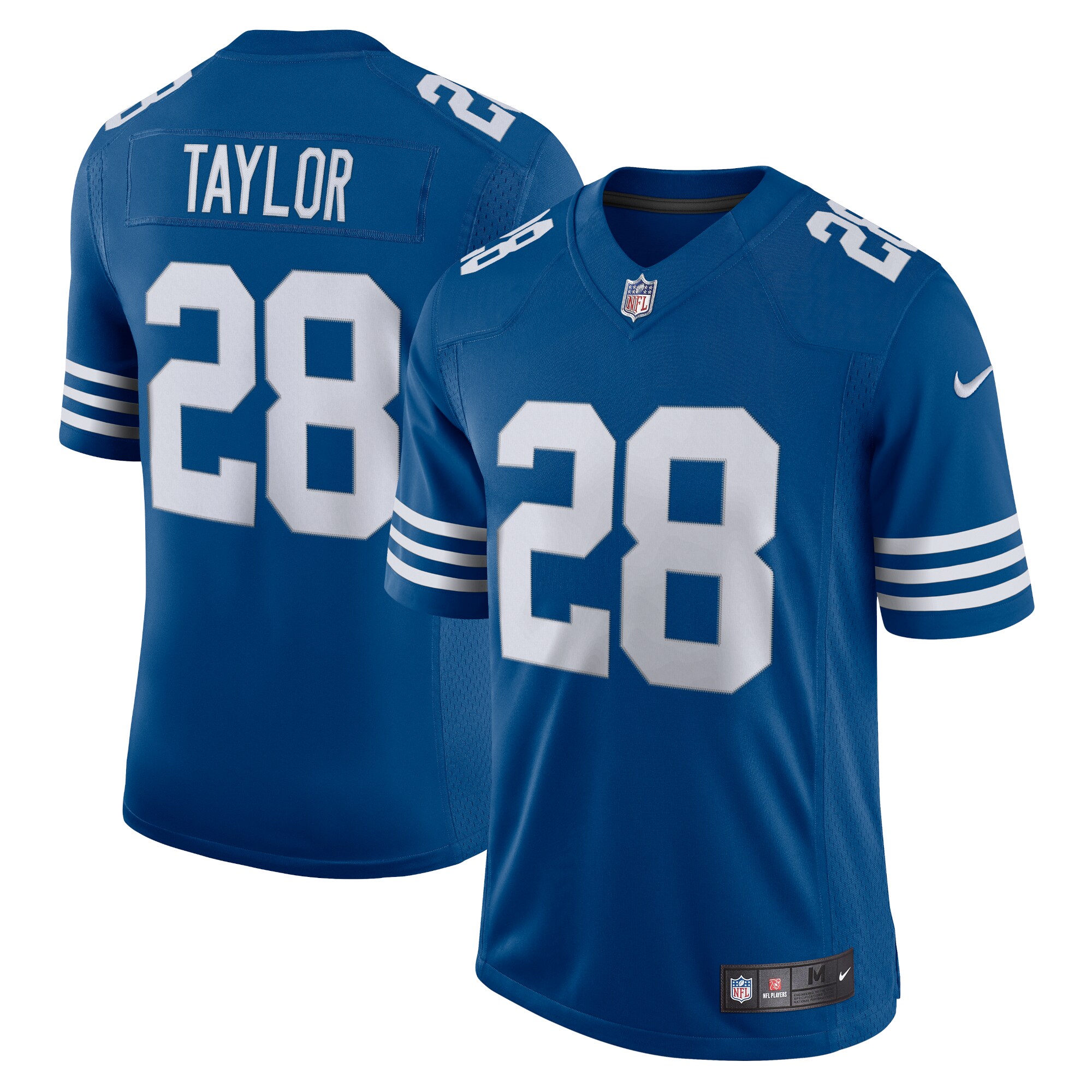 Men's Indianapolis Colts Jerseys Royal Jonathan Taylor Alternate Vapor Limited Style