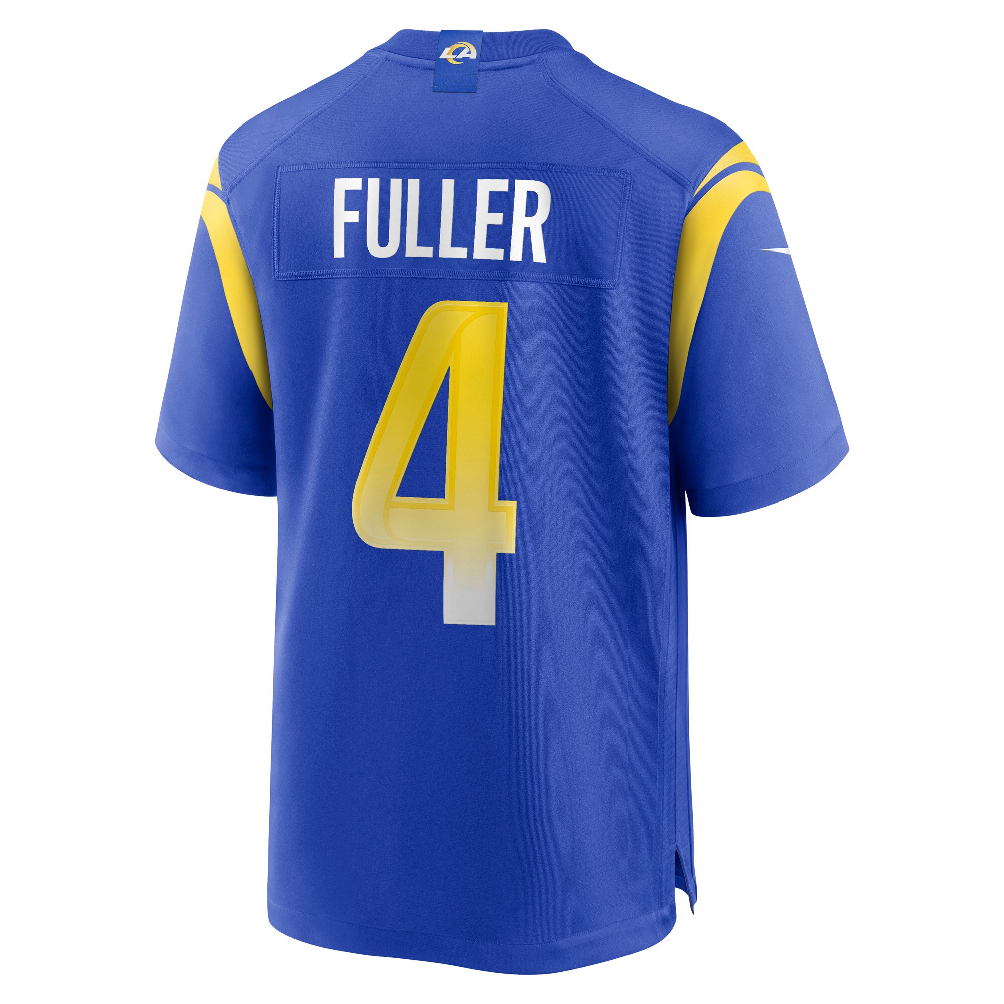 Men's Los Angeles Rams Jerseys Royal Jordan Fuller Game Player Style