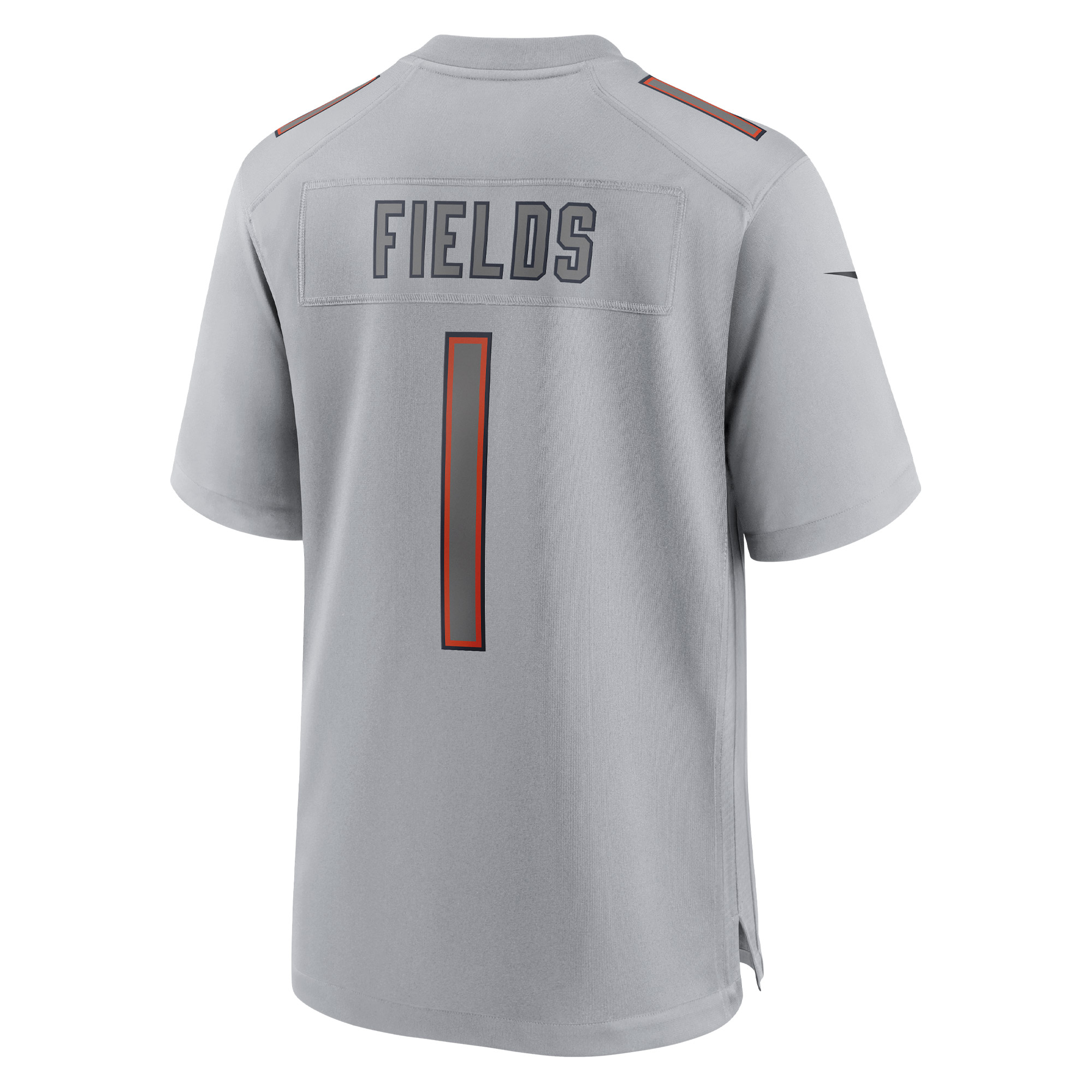 Men's Chicago Bears Jerseys Gray Justin Fields Atmosphere Fashion Game Style