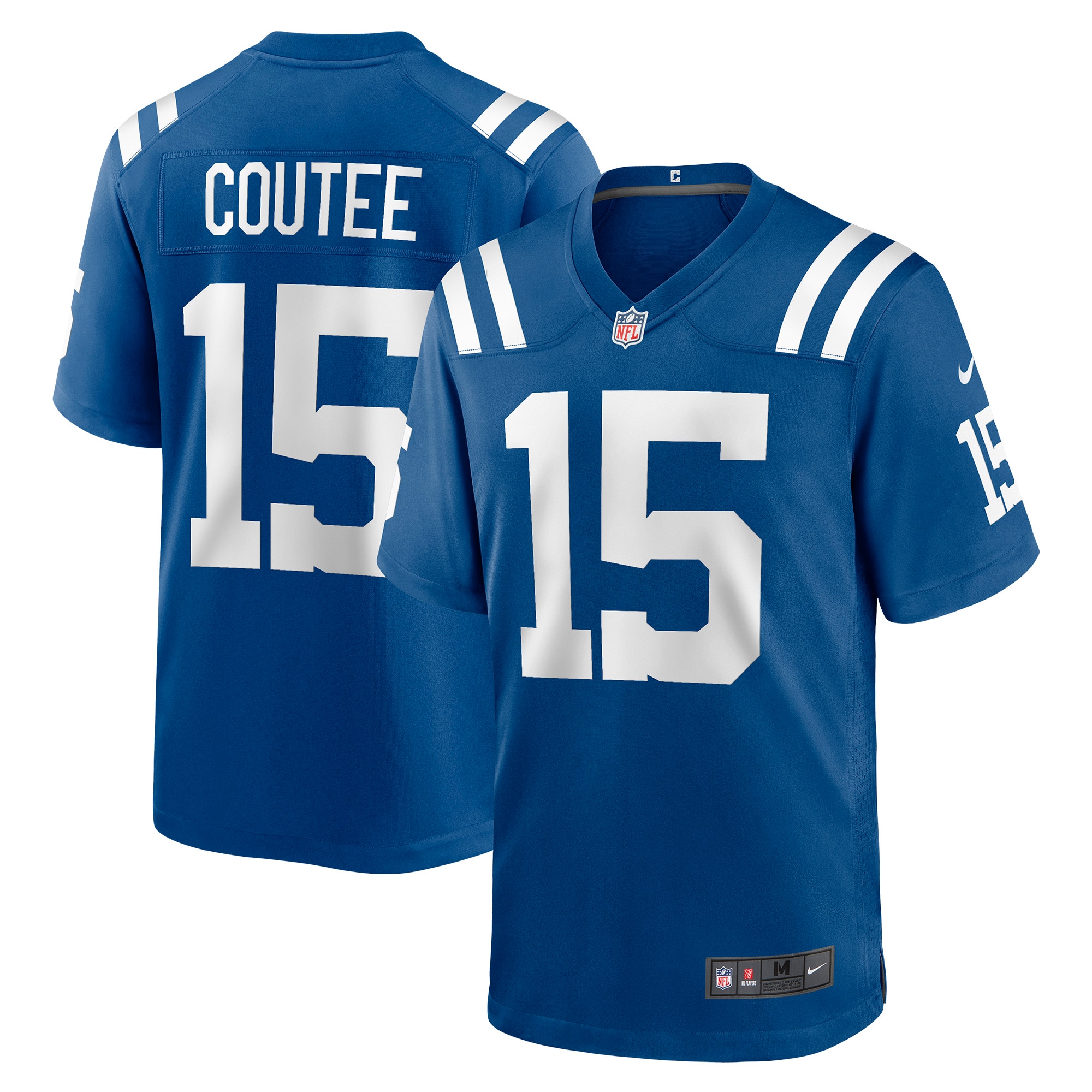 Men's Indianapolis Colts Jerseys Royal Keke Coutee Game Style