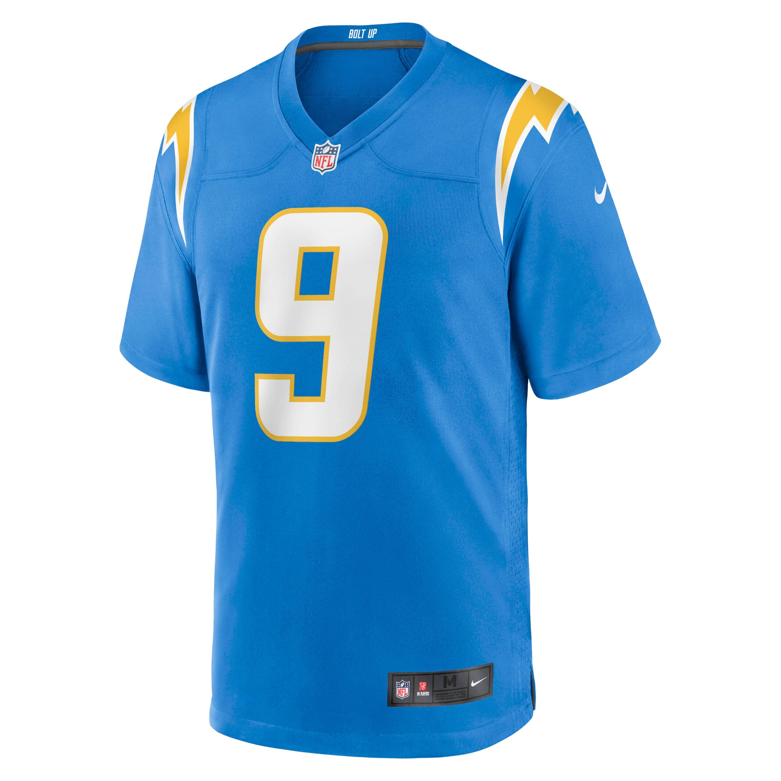 Men's Los Angeles Chargers Jerseys Powder Blue Kenneth Murray Jr. Game Style