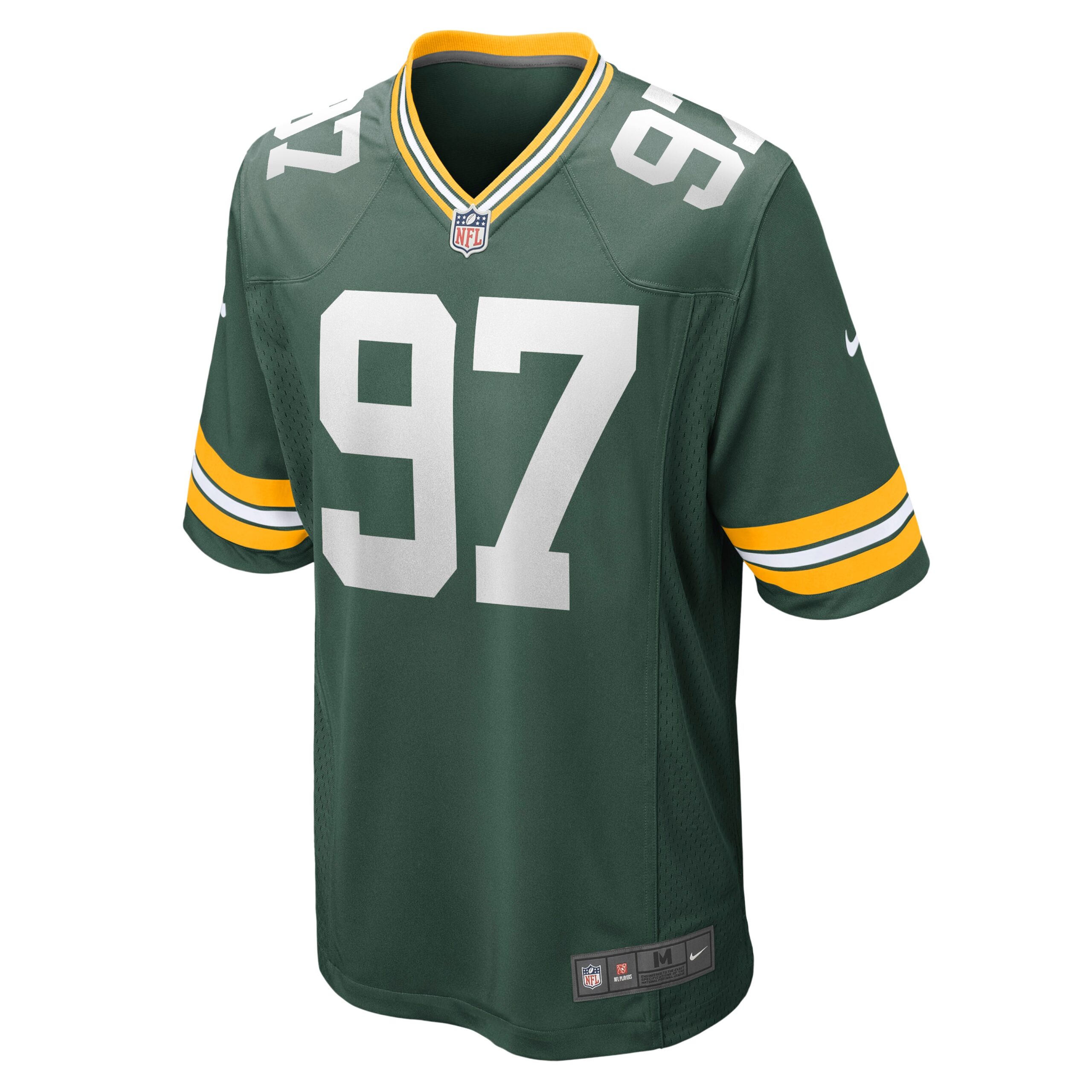 Men's Green Bay Packers Jerseys Green Kenny Clark Game Style