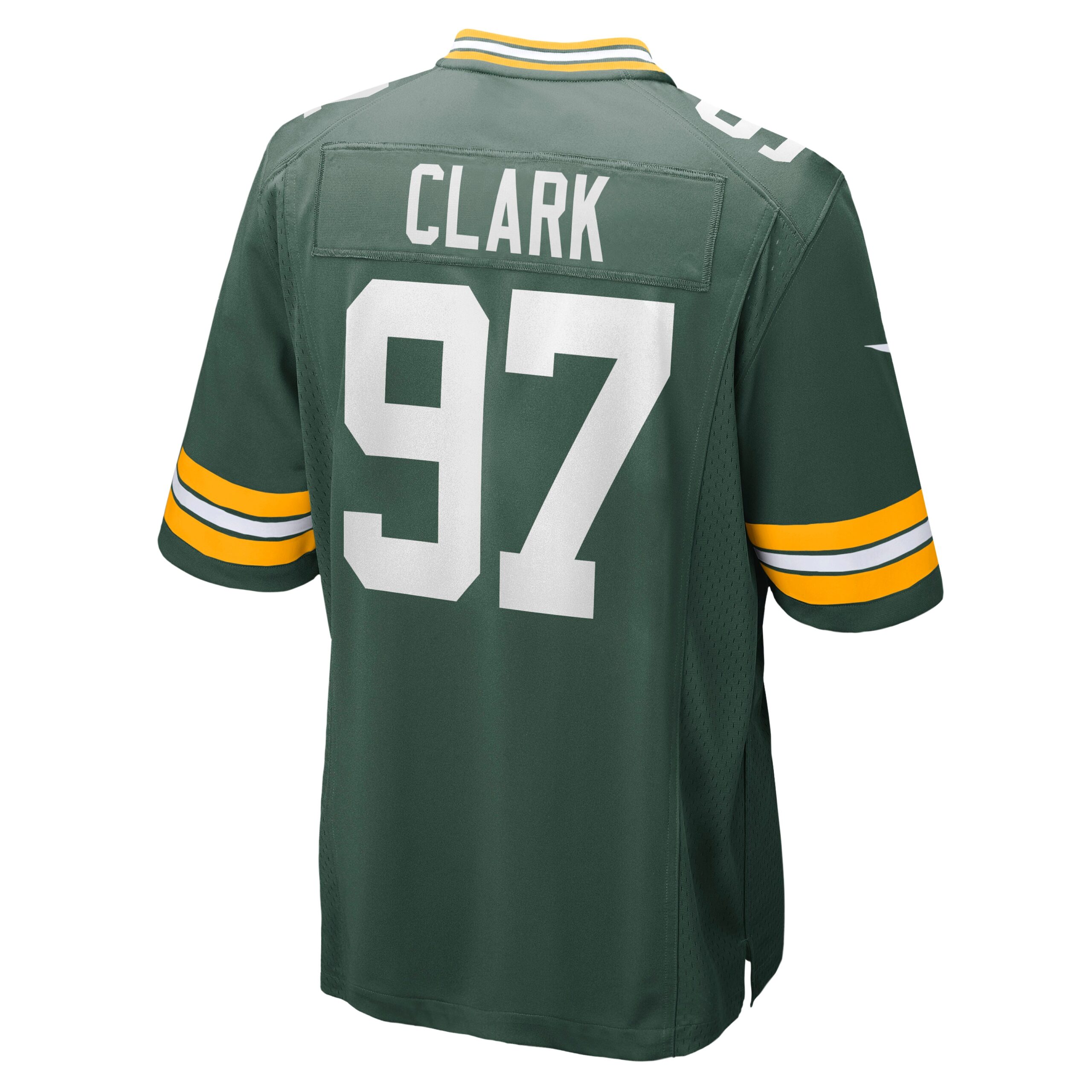 Men's Green Bay Packers Jerseys Green Kenny Clark Game Style