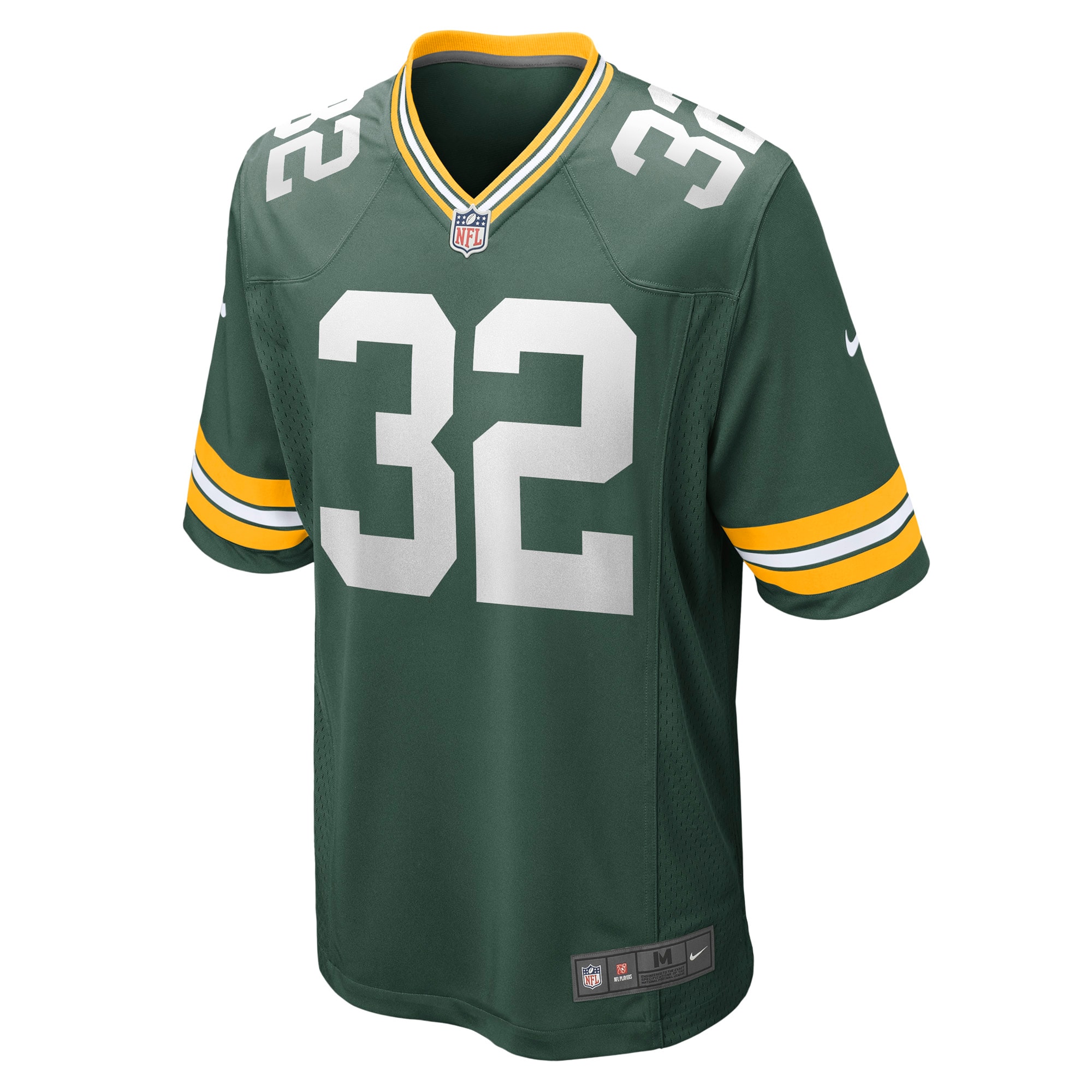 Men's Green Bay Packers Jerseys Green Kylin Hill Game Style