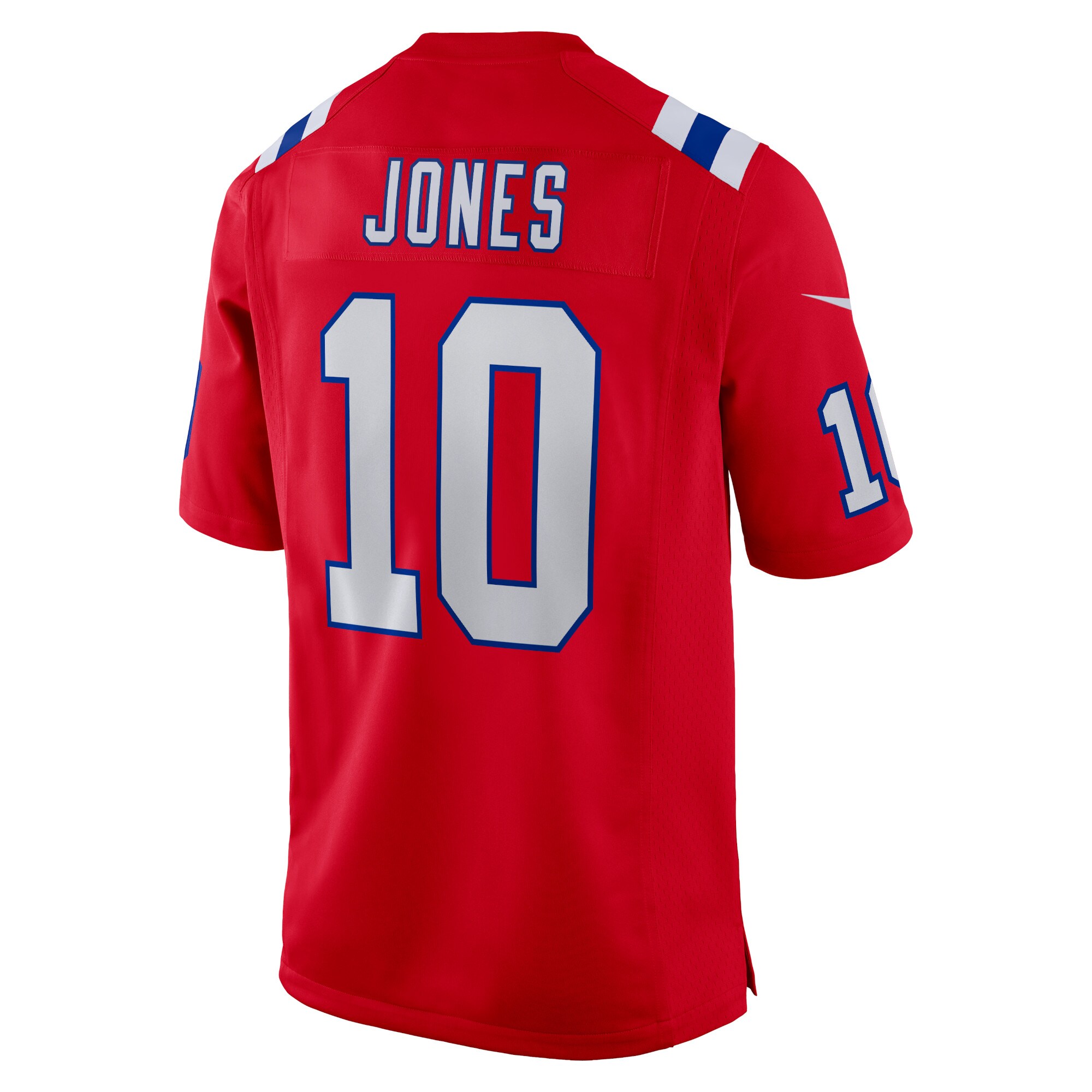 Men's New England Patriots Jerseys Red Mac Jones Alternate Game Style