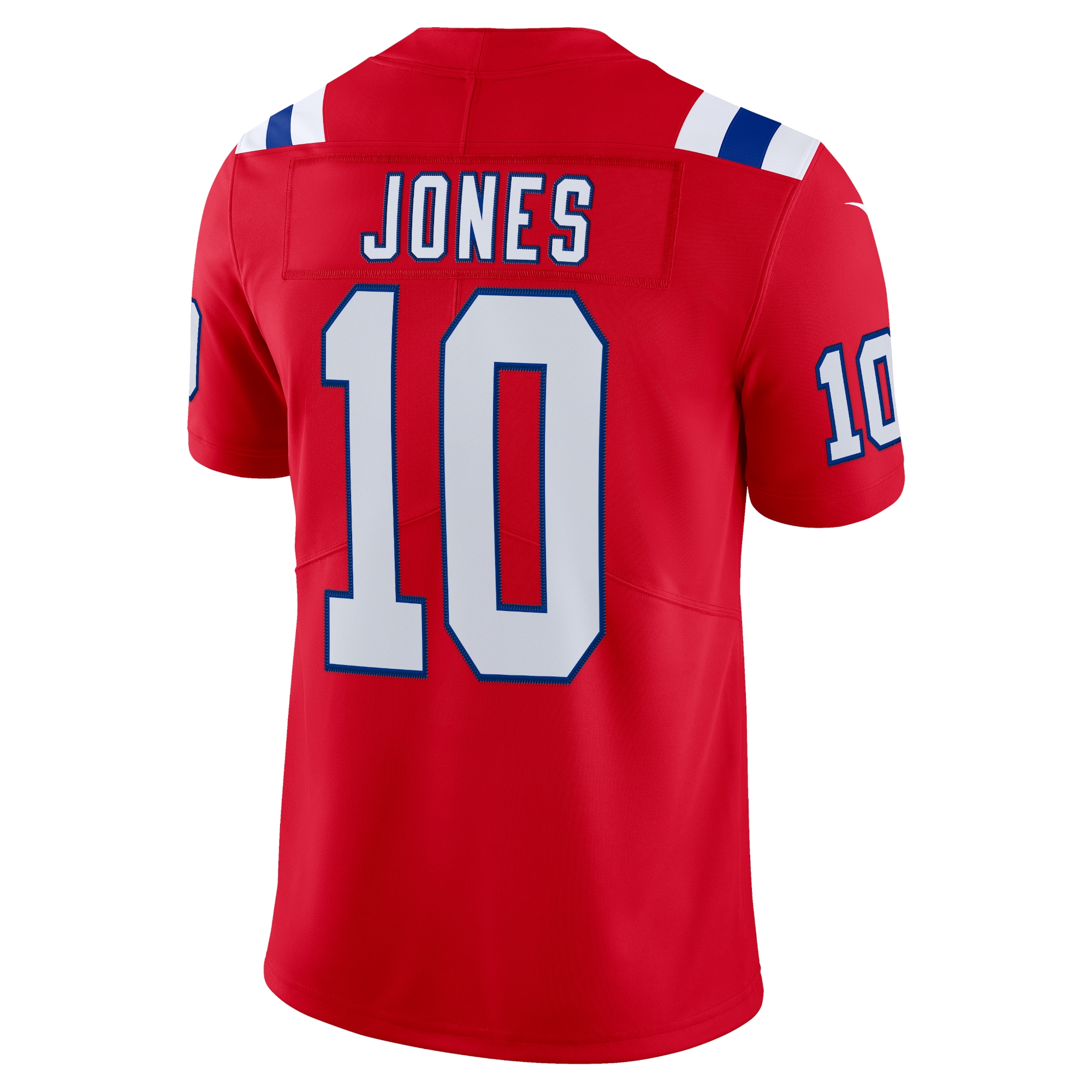 Men's New England Patriots Jerseys Red Mac Jones Vapor Limited Style
