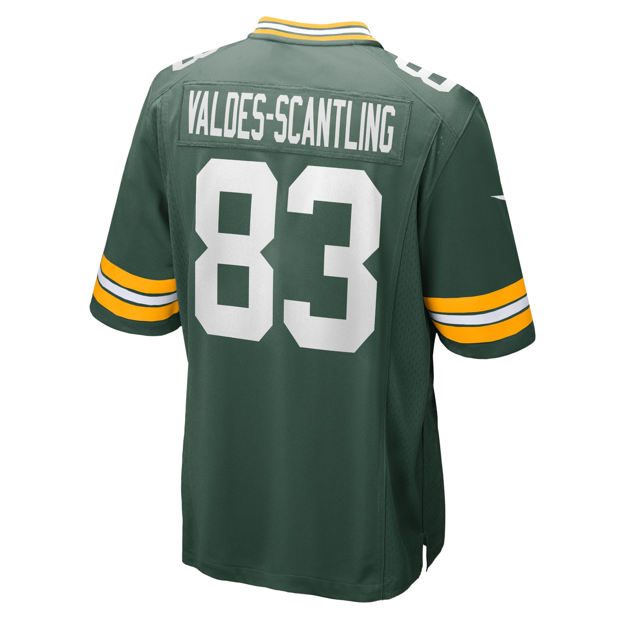 Men's Green Bay Packers Jerseys Green Marquez Valdes-Scantling Game Team Style