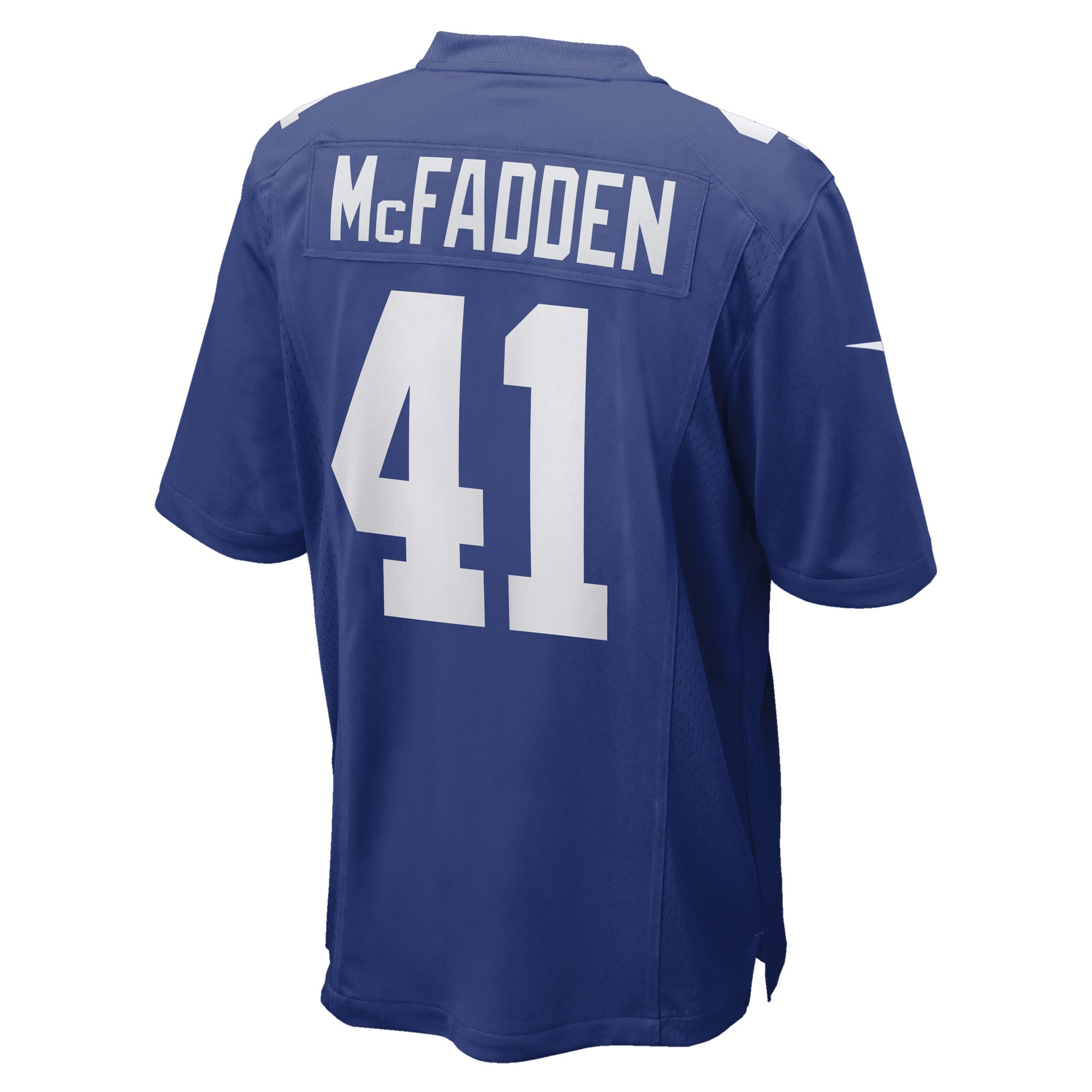 Men's New York Giants Jerseys Royal Micah McFadden Game Player Style