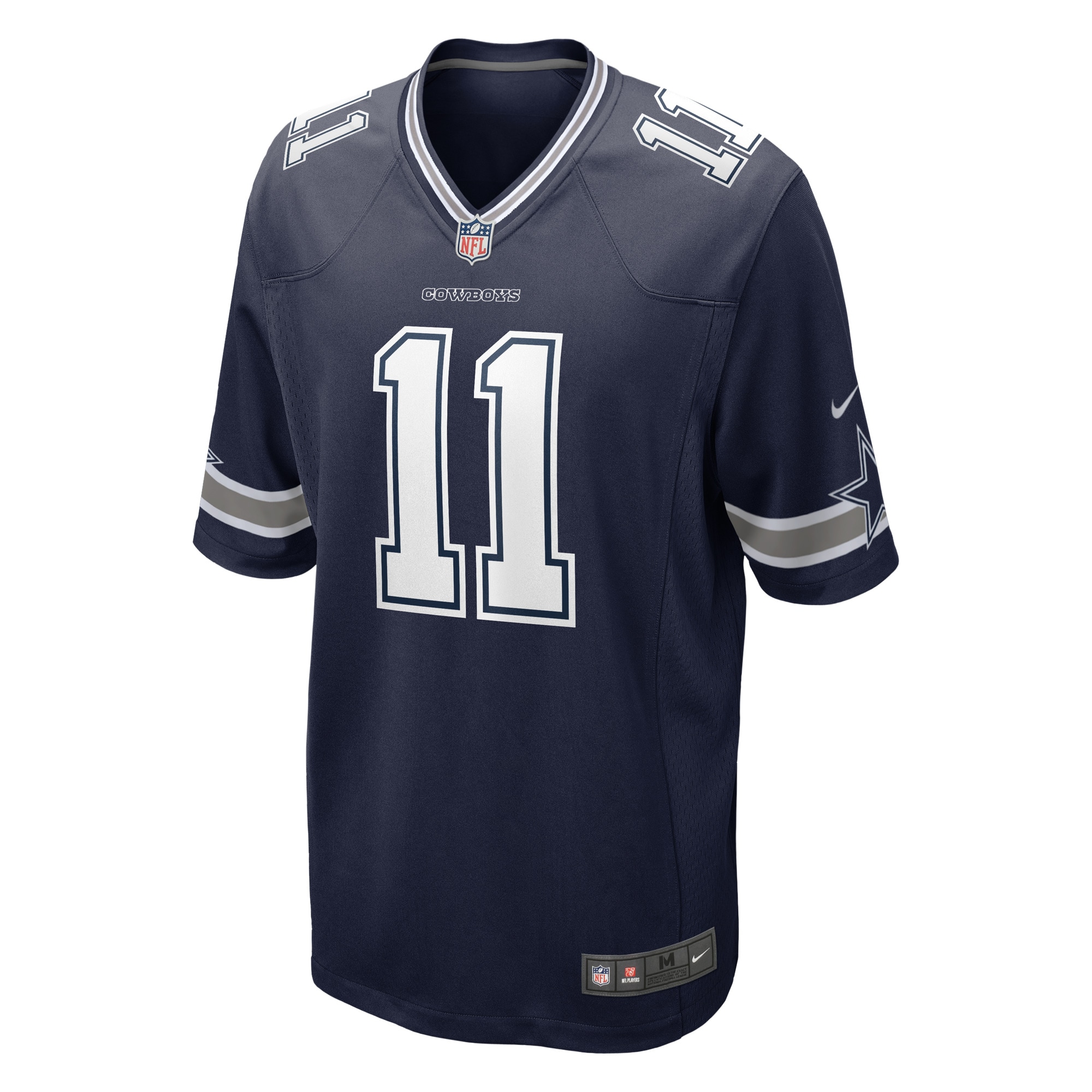 Men's Dallas Cowboys Jerseys Navy Micah Parsons 2021 NFL Draft First Round Pick Game Style