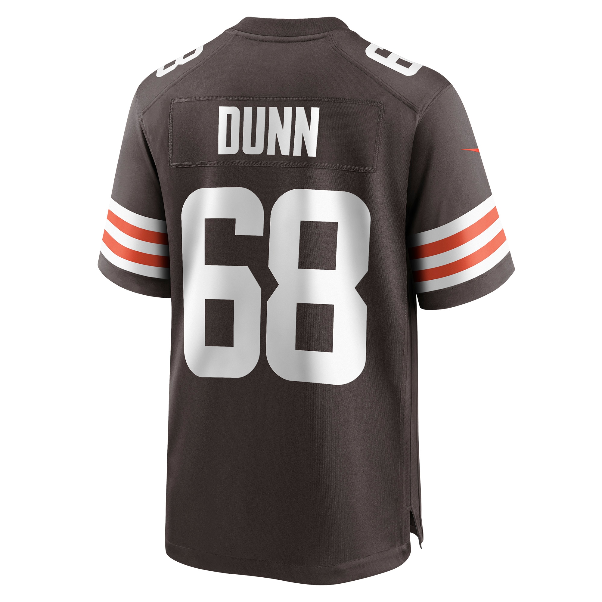Men's Cleveland Browns Jerseys Brown Michael Dunn Game Style