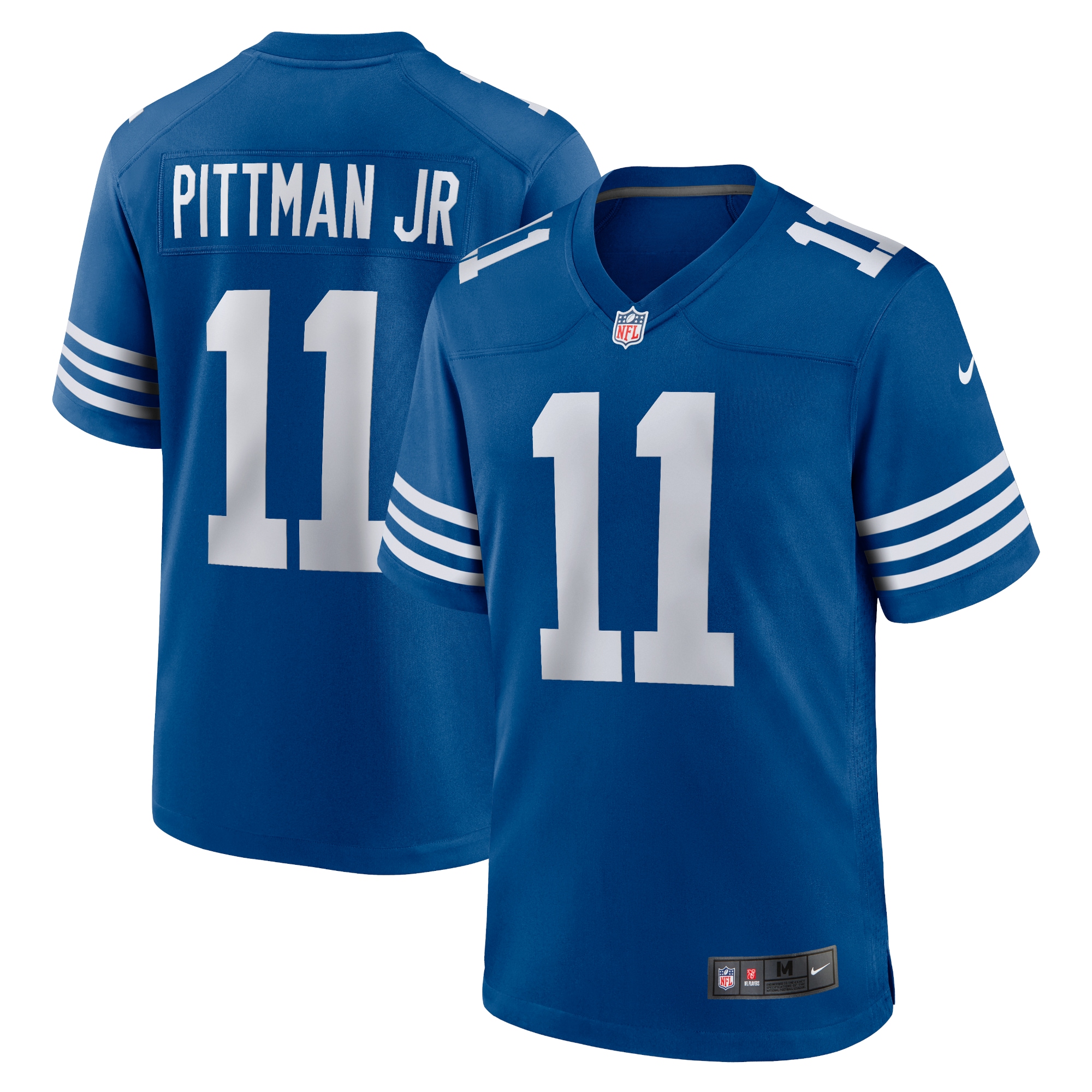 Men's Indianapolis Colts Jerseys Royal Michael Pittman Jr. Alternate Game Style