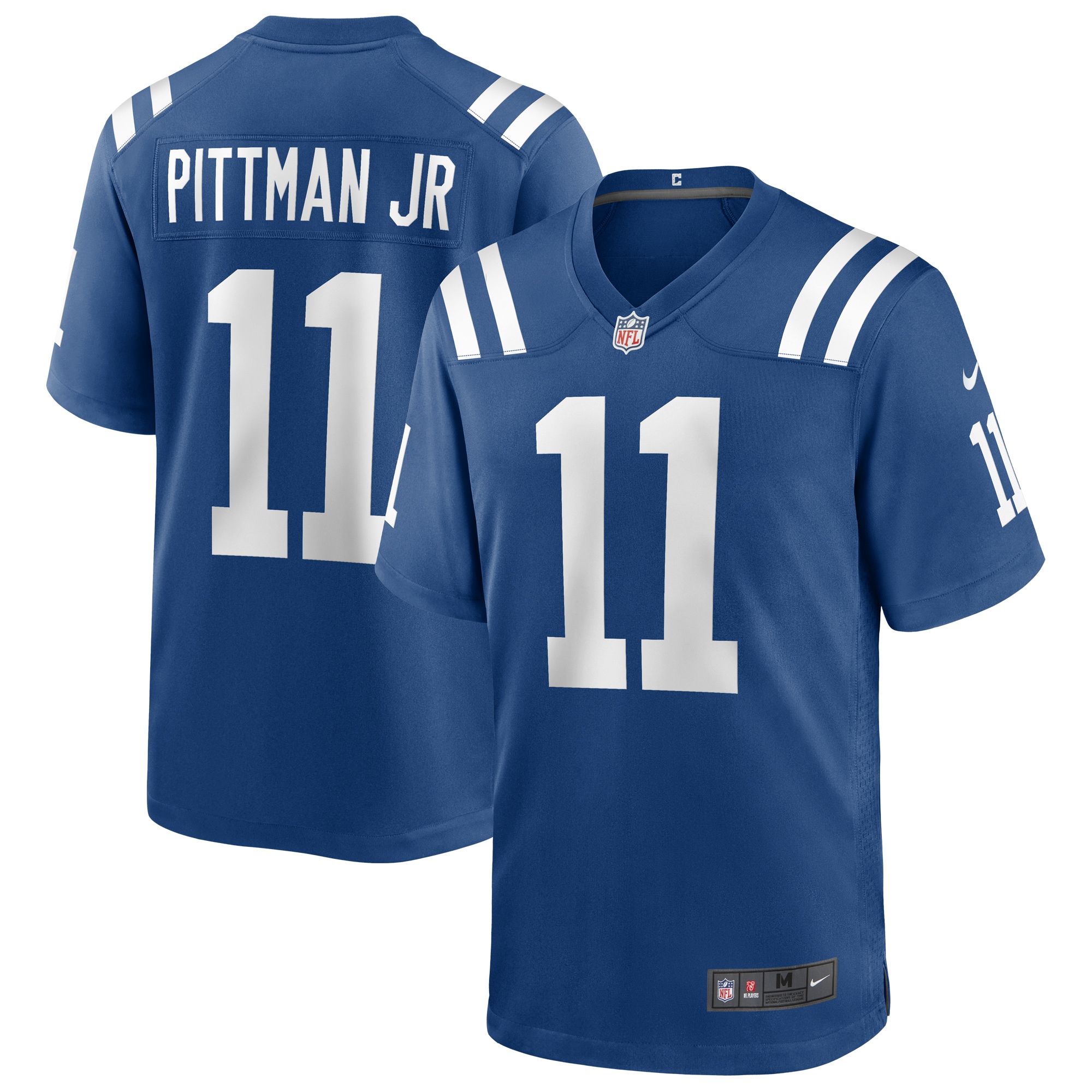 Men's Indianapolis Colts Jerseys Royal Michael Pittman Jr. Player Game Style