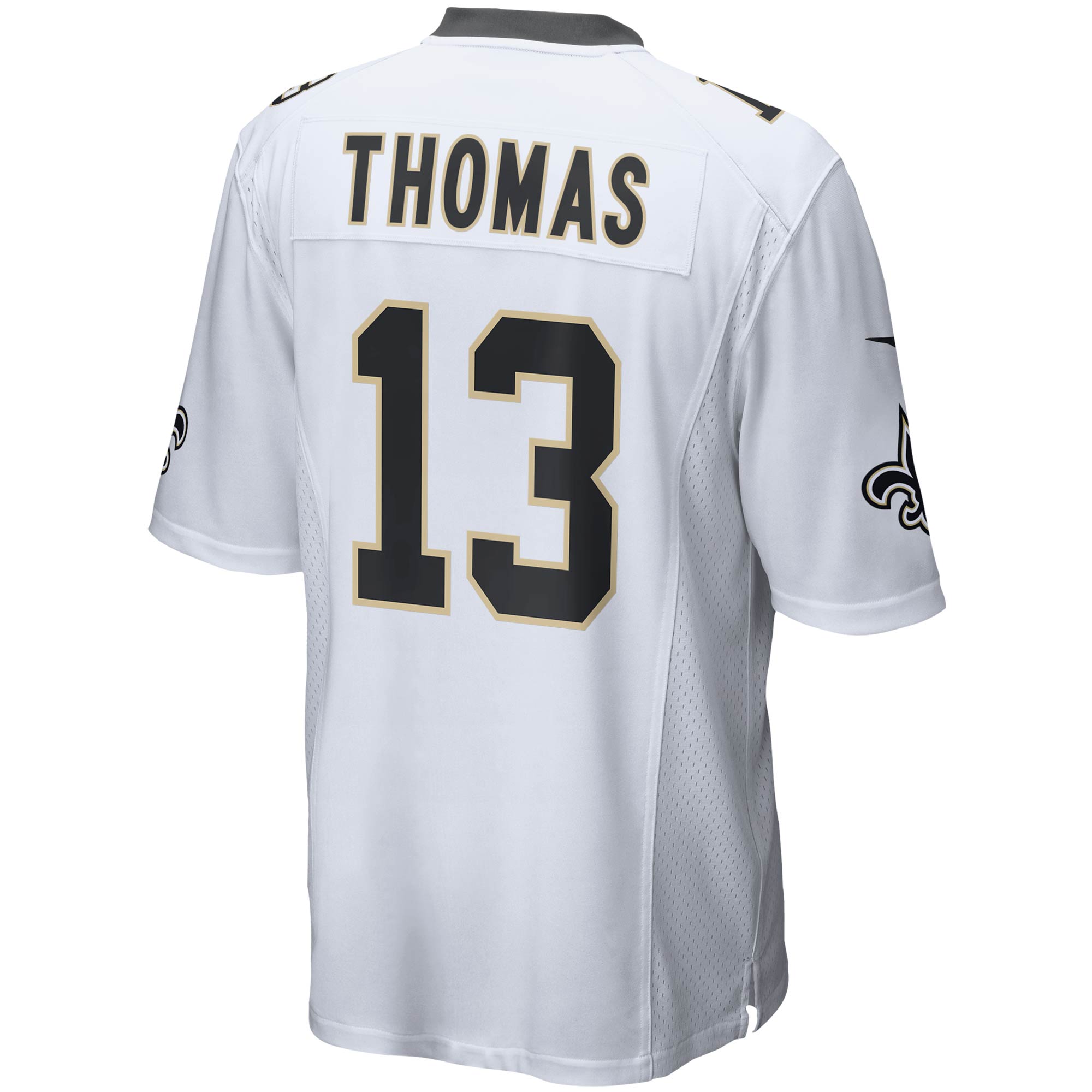 Men's New Orleans Saints Jerseys White Michael Thomas Game Player Style