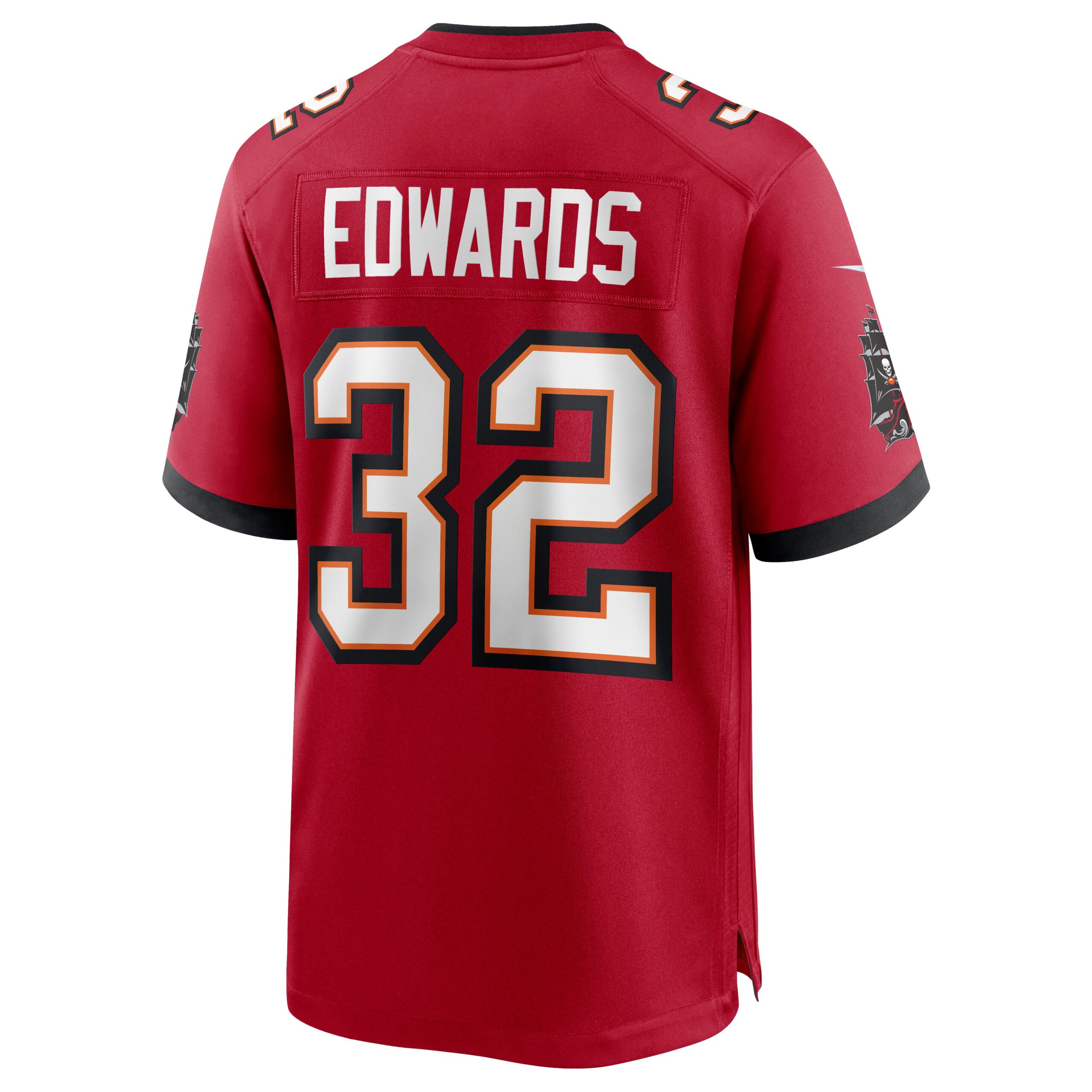 Men's Tampa Bay Buccaneers Jerseys Red Mike Edwards Game Style