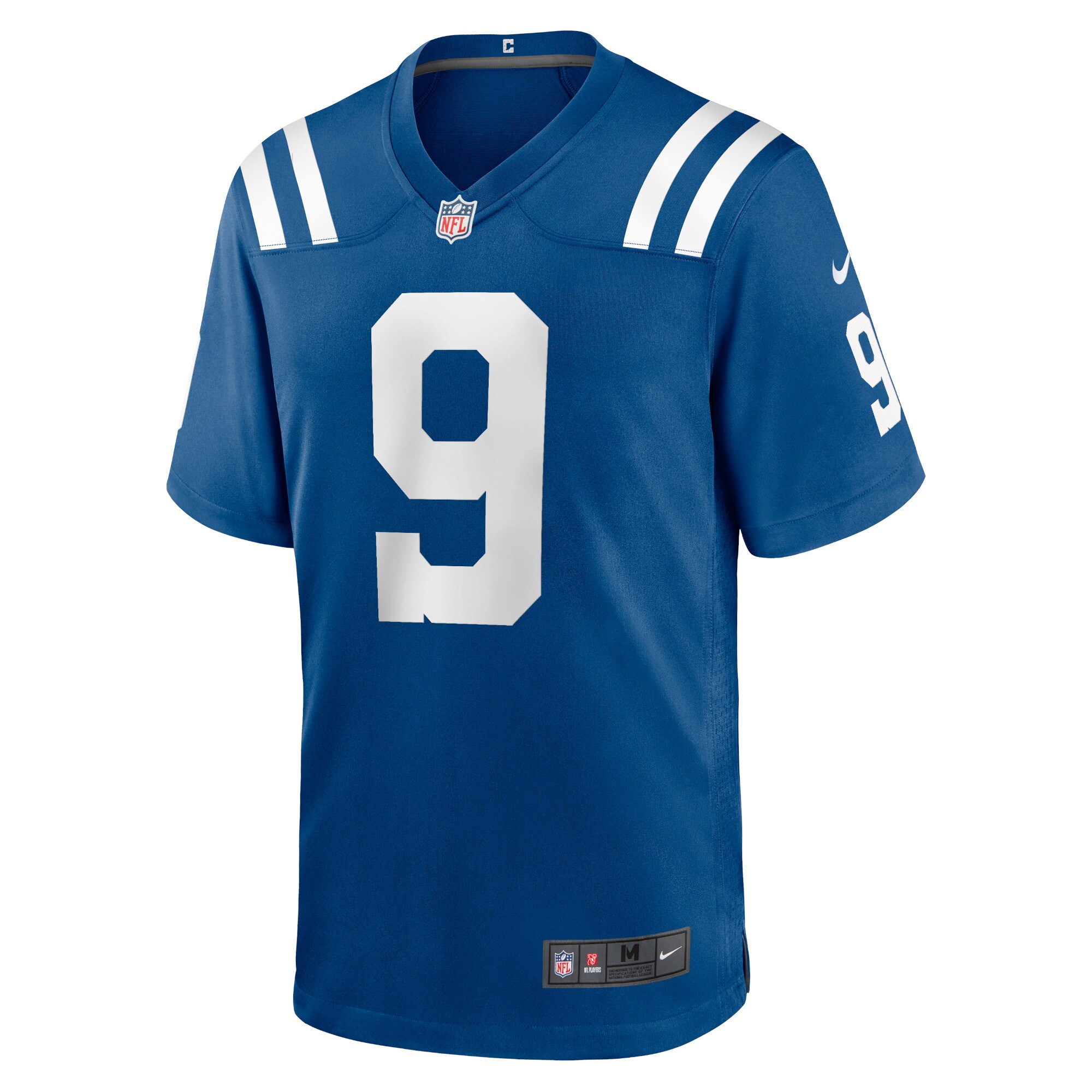 Men's Indianapolis Colts Jerseys Royal Nick Foles Player Game Style