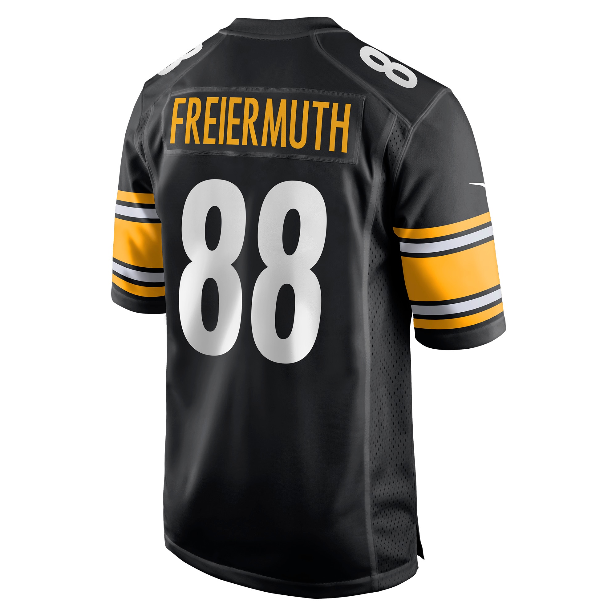 Men's Pittsburgh Steelers Jerseys Black Pat Freiermuth Game Style