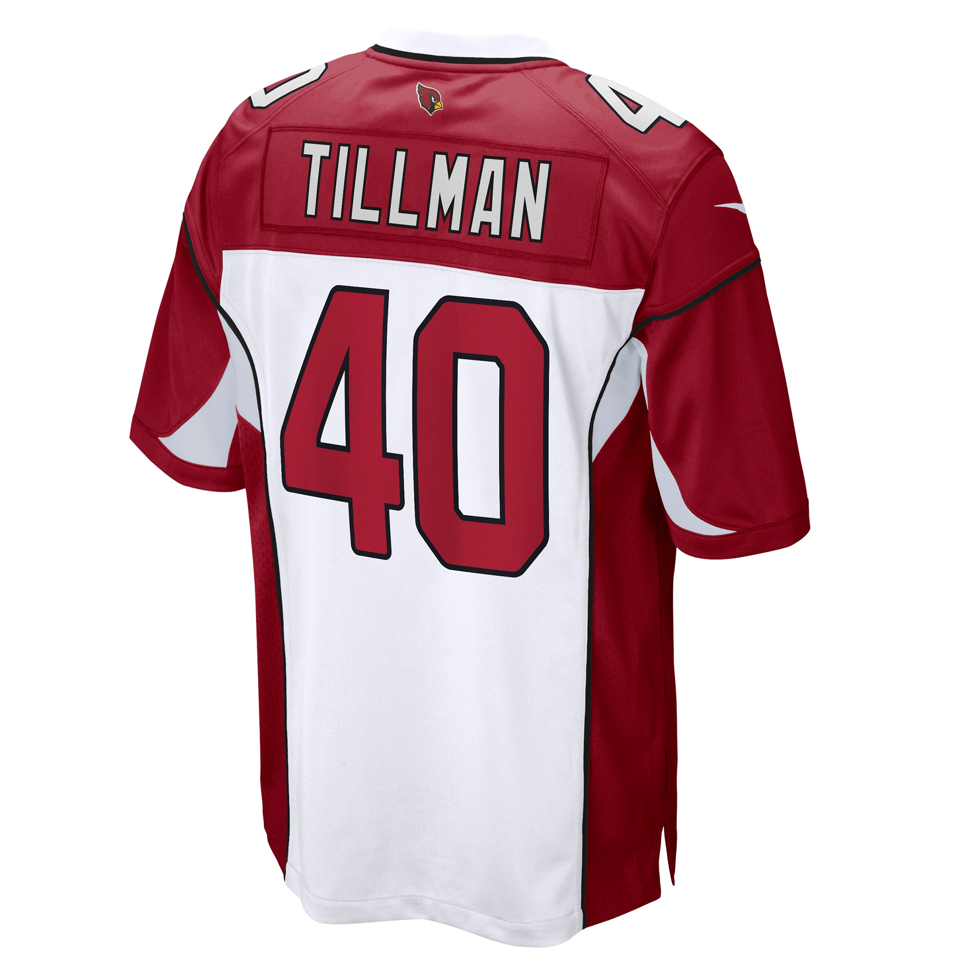 Men's Arizona Cardinals Jerseys White Pat Tillman Retired Player Game Style