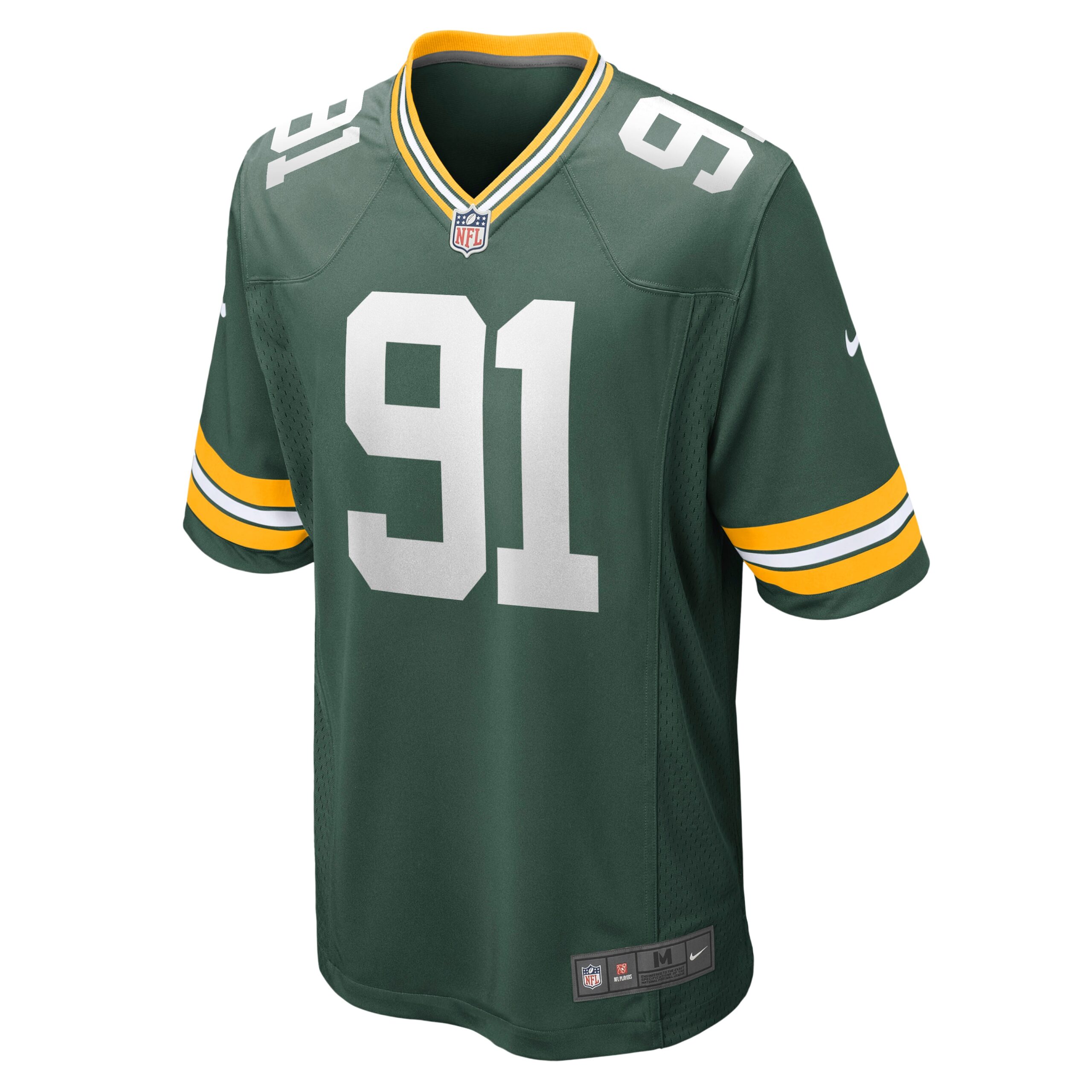 Men's Green Bay Packers Jerseys Green Preston Smith Game Style