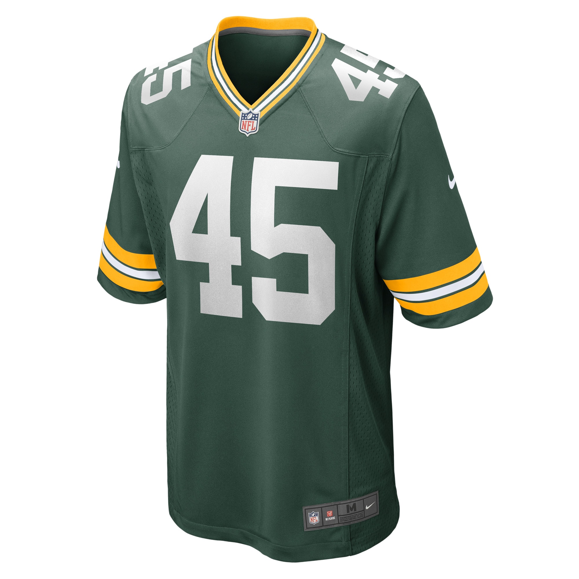 Men's Green Bay Packers Jerseys Green Ramiz Ahmed Game Player Style